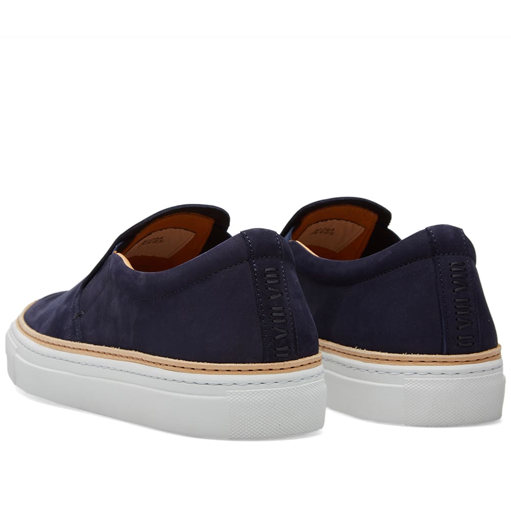 Navy suede slip on sneakers Clearance
