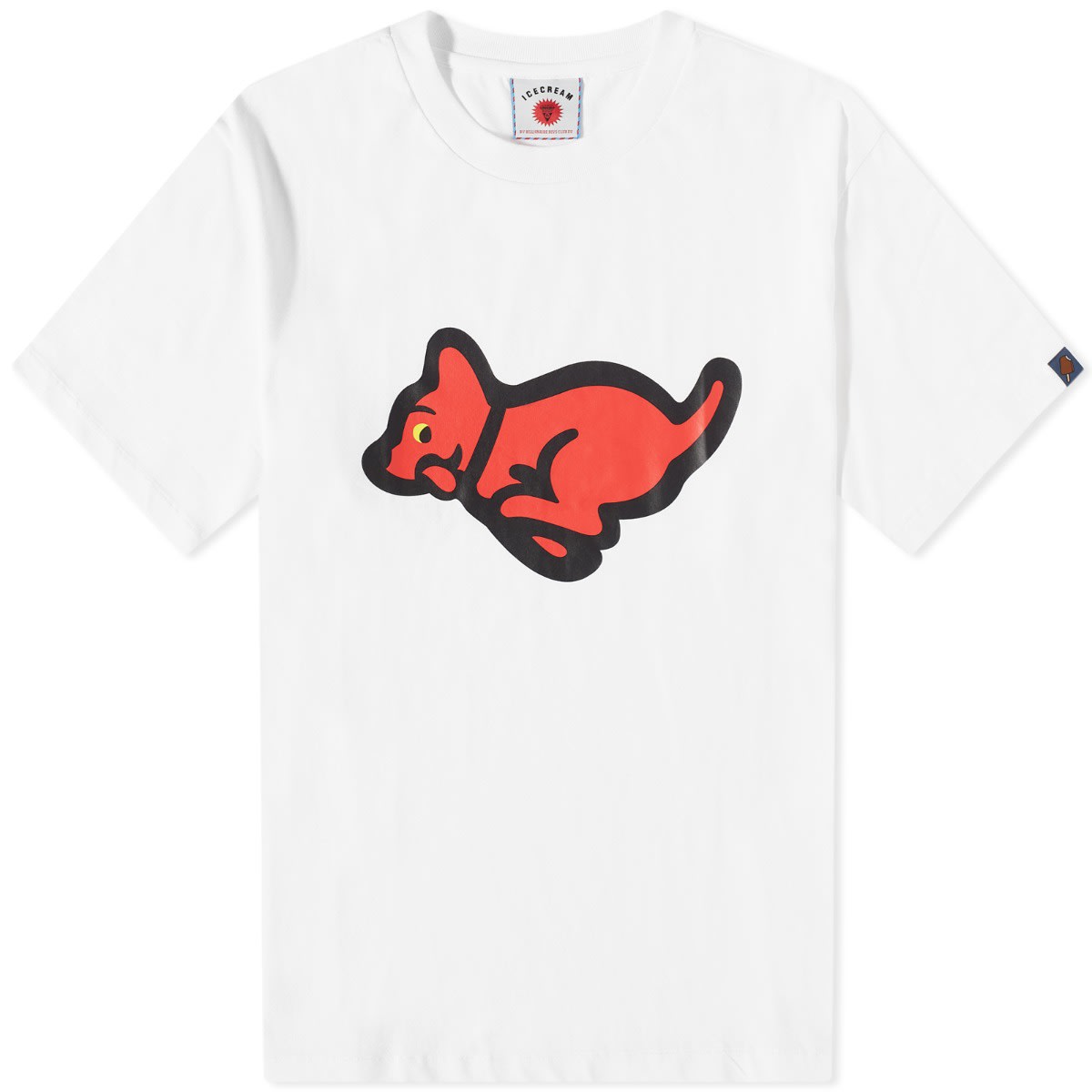 ICECREAM Running Puppy TShirt White END. (GB)