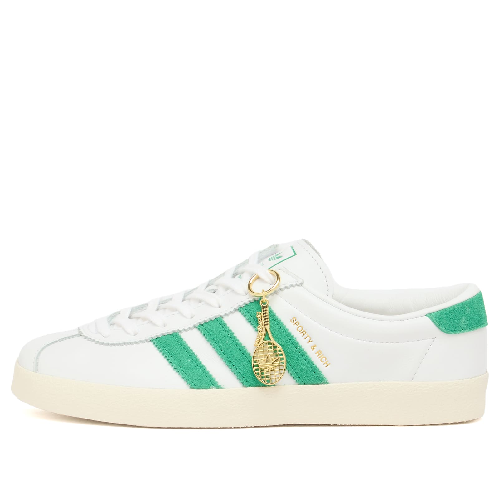 Adidas Women's White/Off White X Sporty & Rich Blanc Sneaker