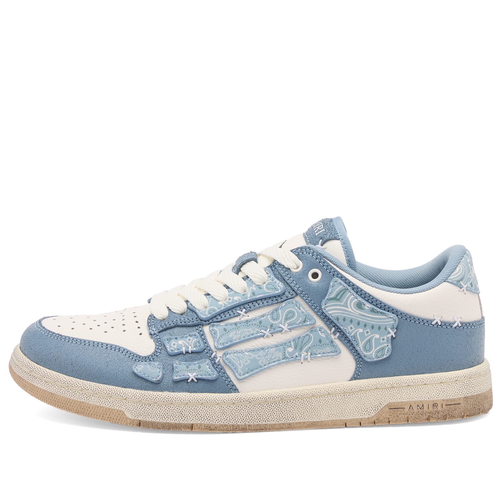 AMIRI Bandana Skel Top Low Ashley Blue | END. (US)