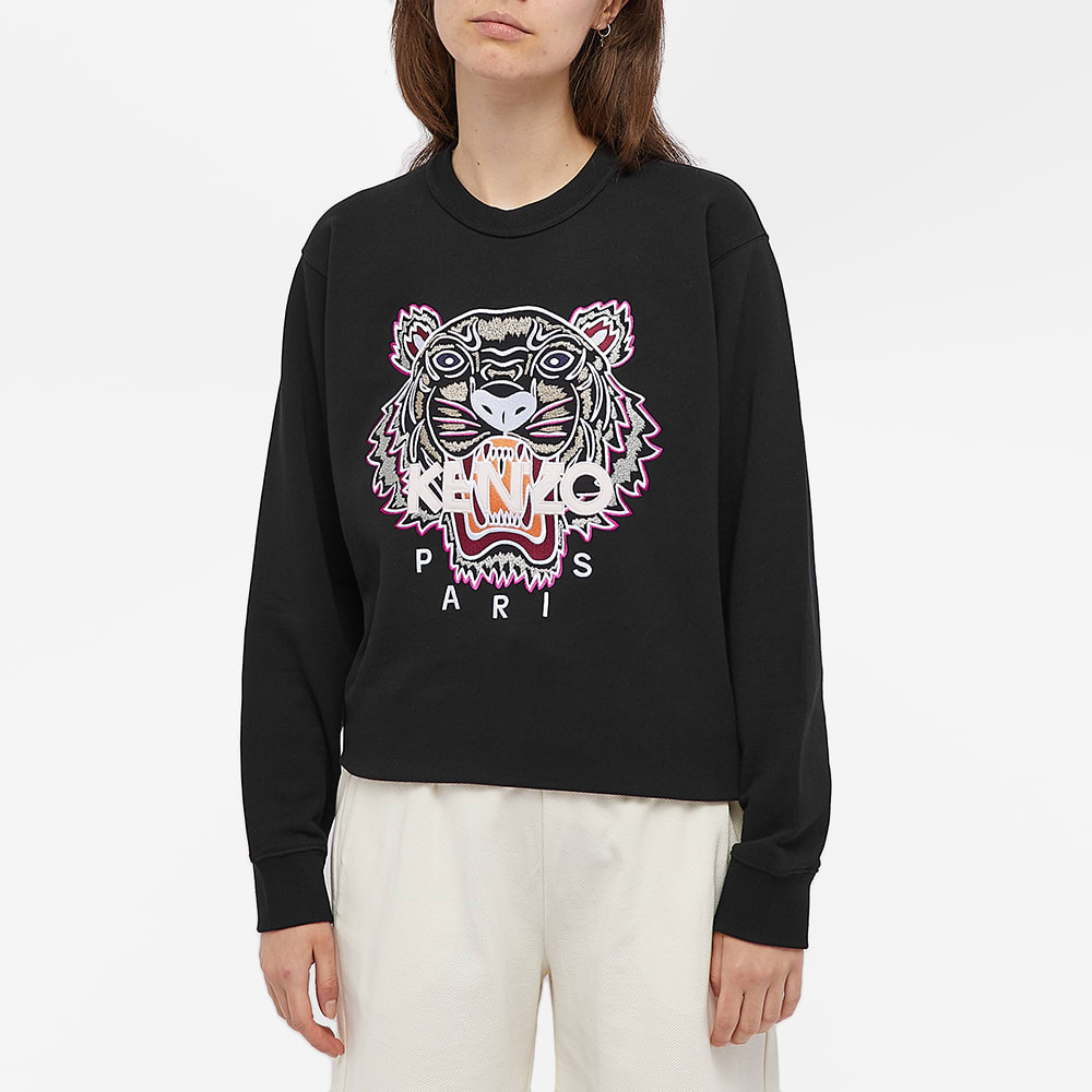 Kenzo Icon Tiger Classic Crew Sweat Black | END. (JP)