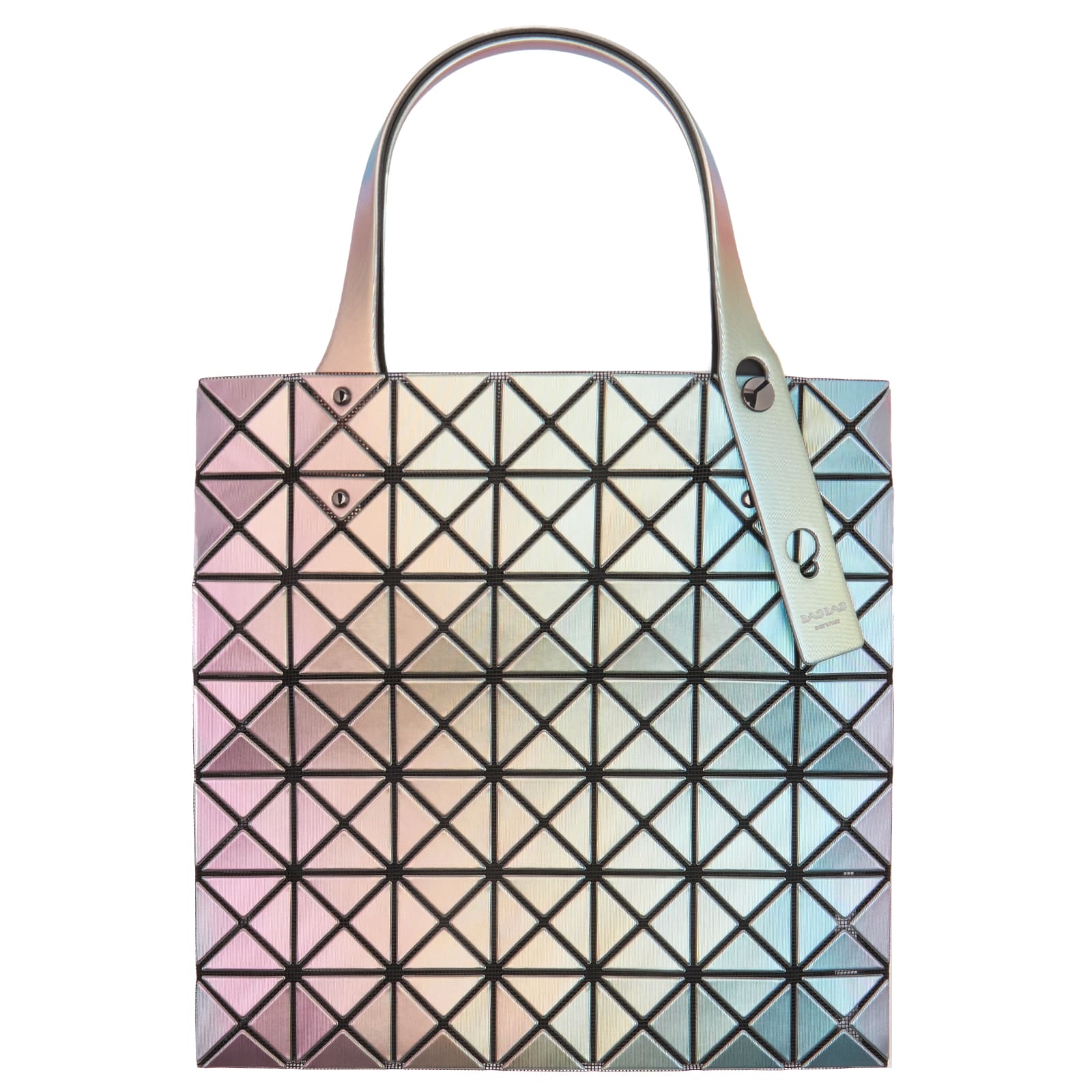 BAO BAO ISSEY MIYAKE Illusion Tote Bag Silver Base | END. (US)