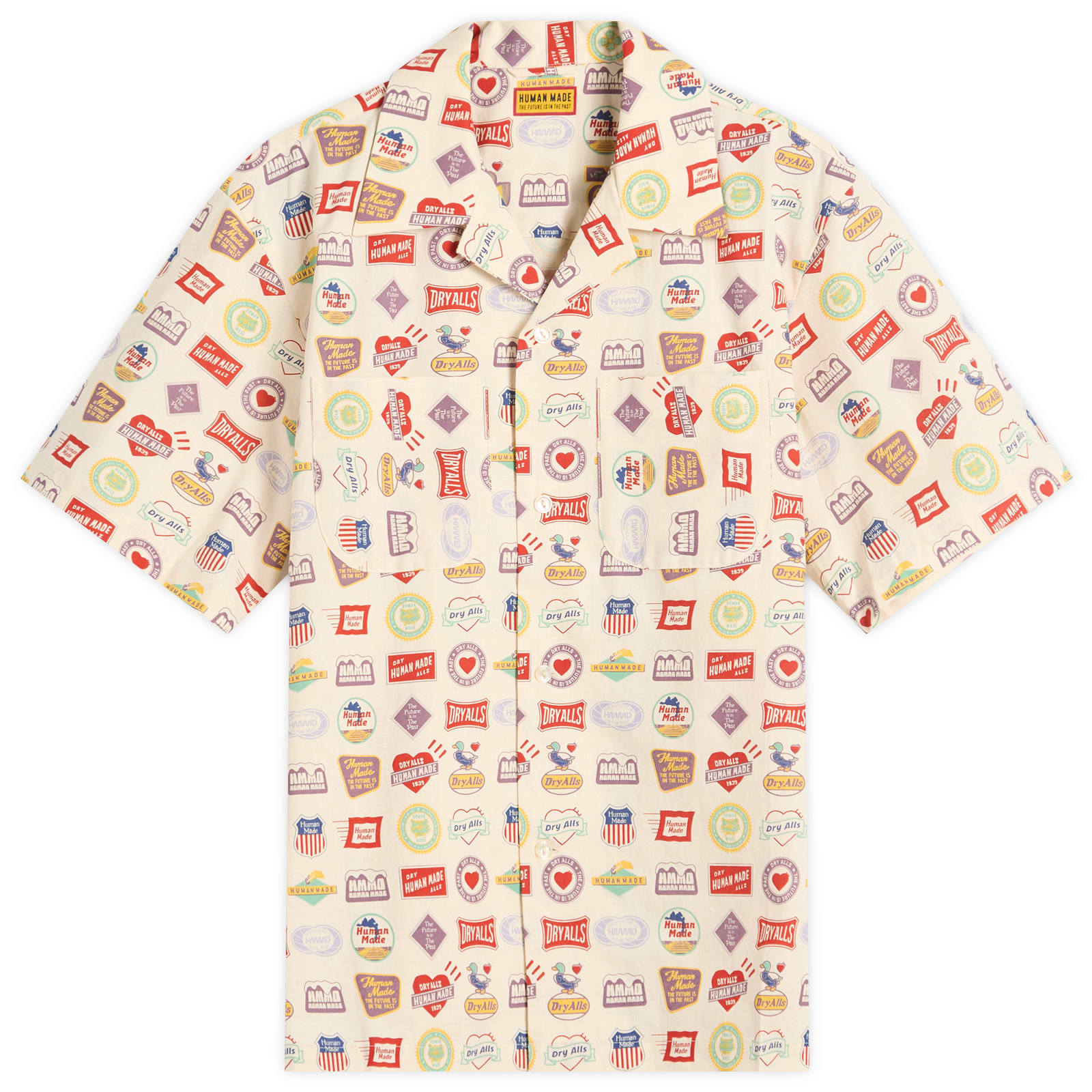 人気 【HUMAN MADE】 Human Made Polo Tiger Bear ユニセックス Human Made Men's Polo Tiger Bear White - Curated Menswear