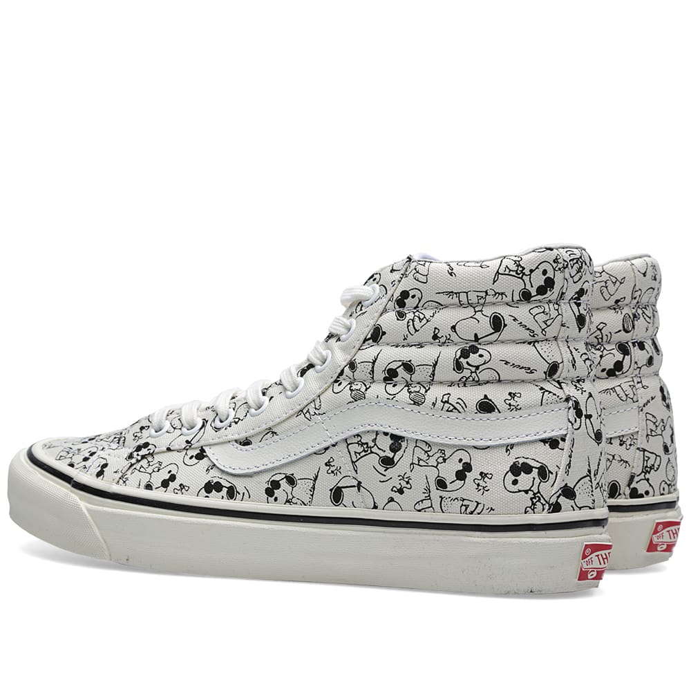 vans camp snoopy