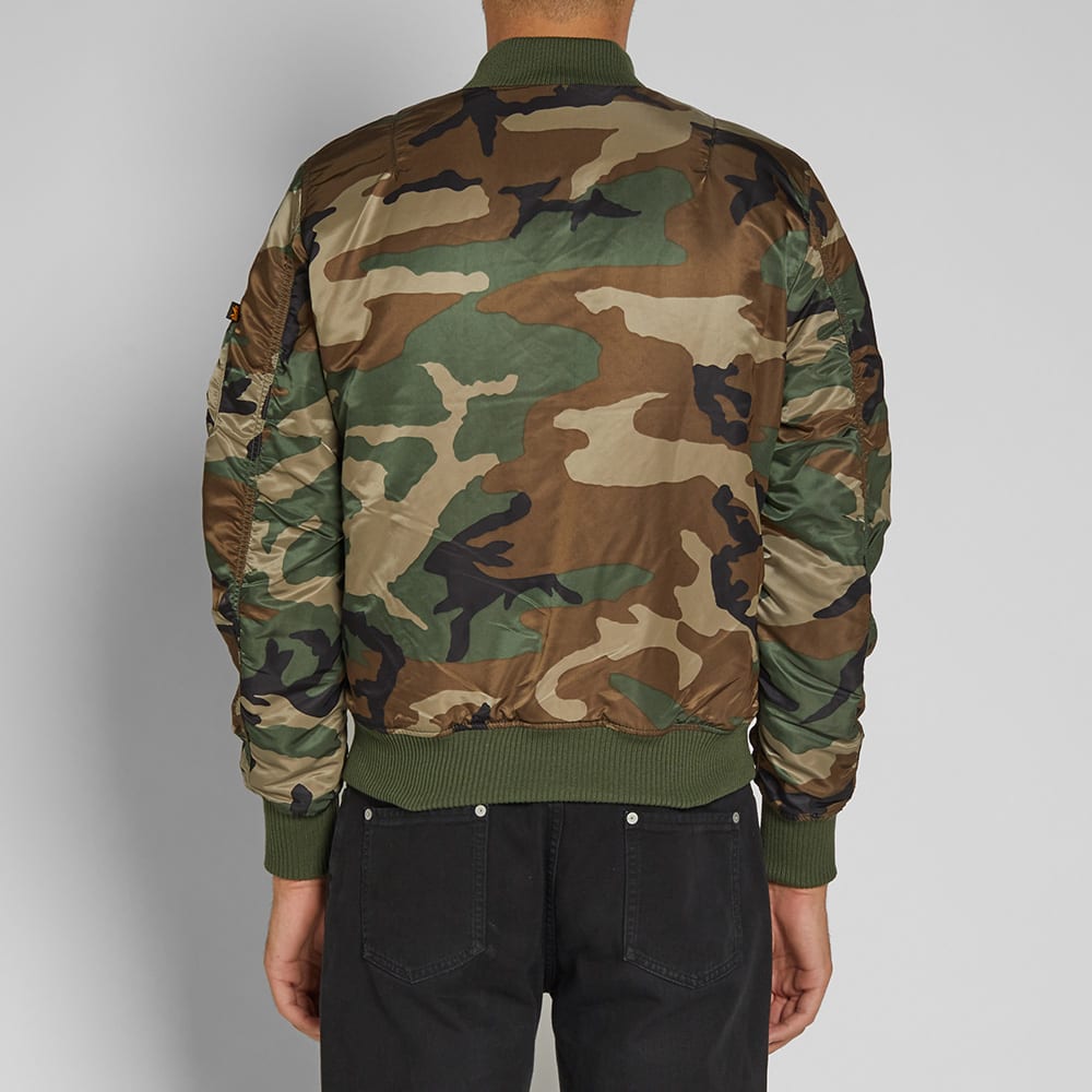 Alpha Industries MA-1 VF 59 Flight Jacket Woodland Camo | END. (IE)