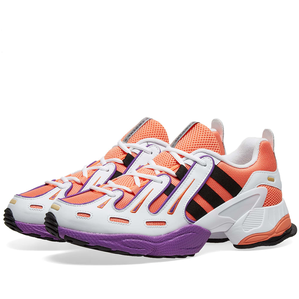 Adidas EQT Gazelle Coral, Black & Purple | END.