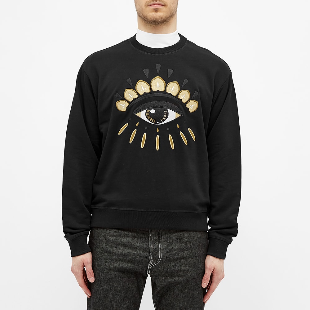 sweat kenzo eye noir