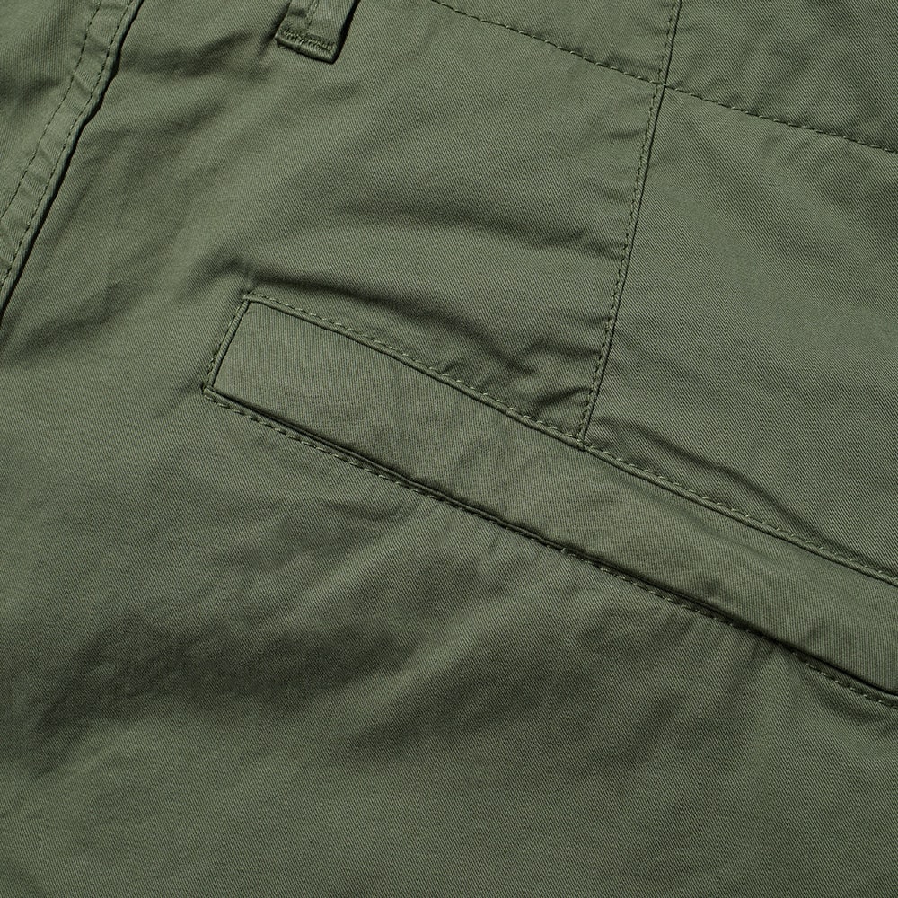 Single Pocket Gabardine Cargo Pant Sage 