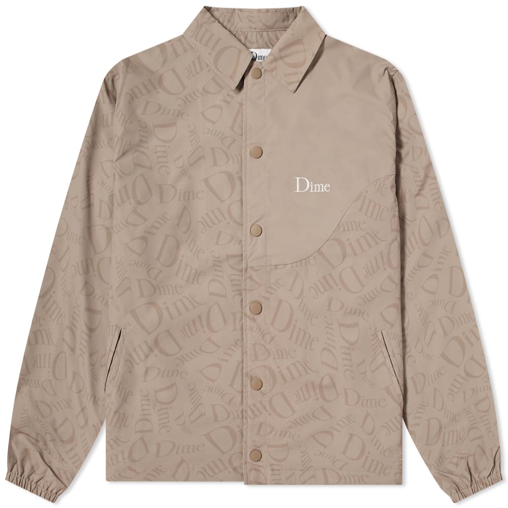 tan coach jacket