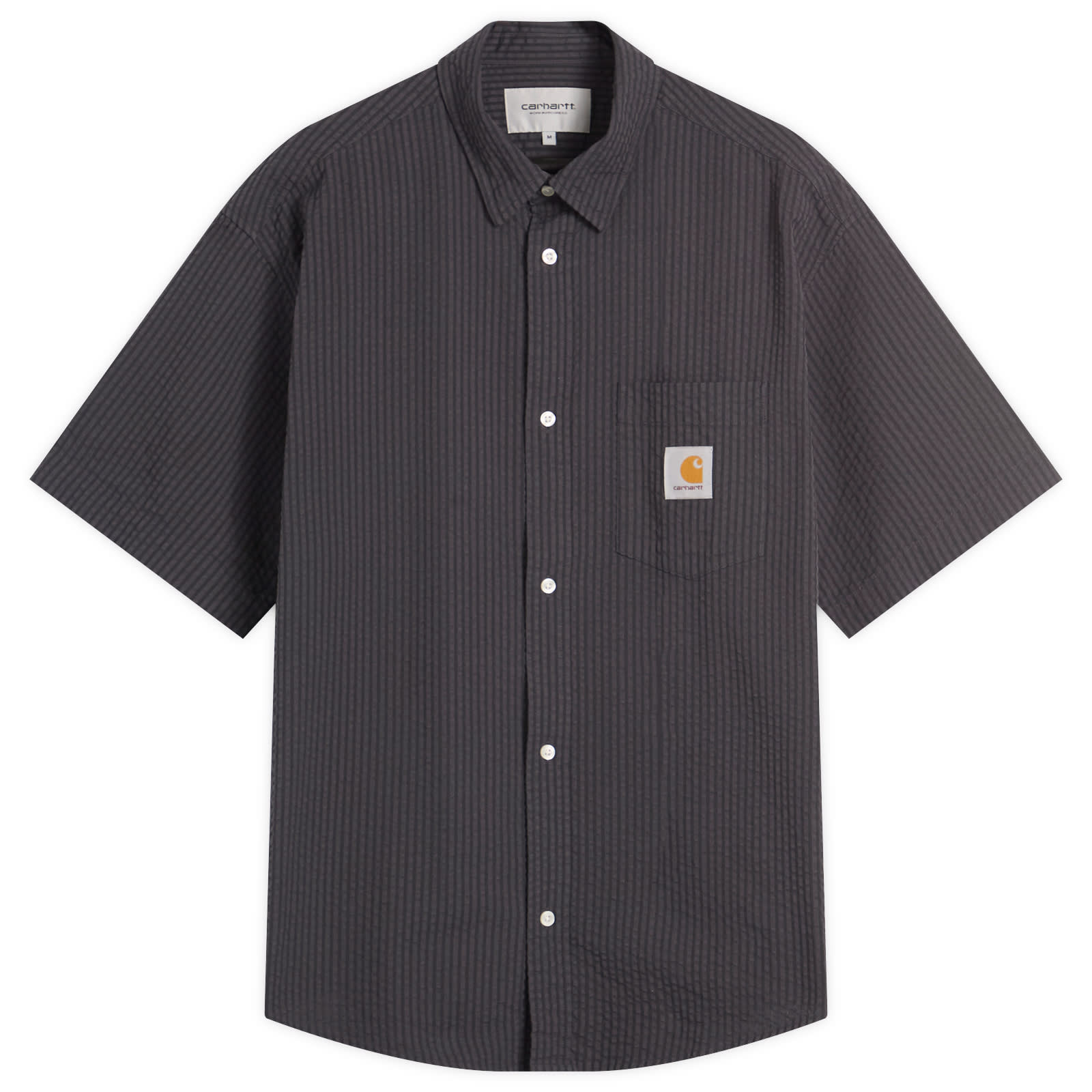 Tシャツ・カットソー Carhartt Carhartt Wip Short Sleeves Toland Shirt Carhartt WIP Toland Short Sleeve Shirt Toland Stripe, Black