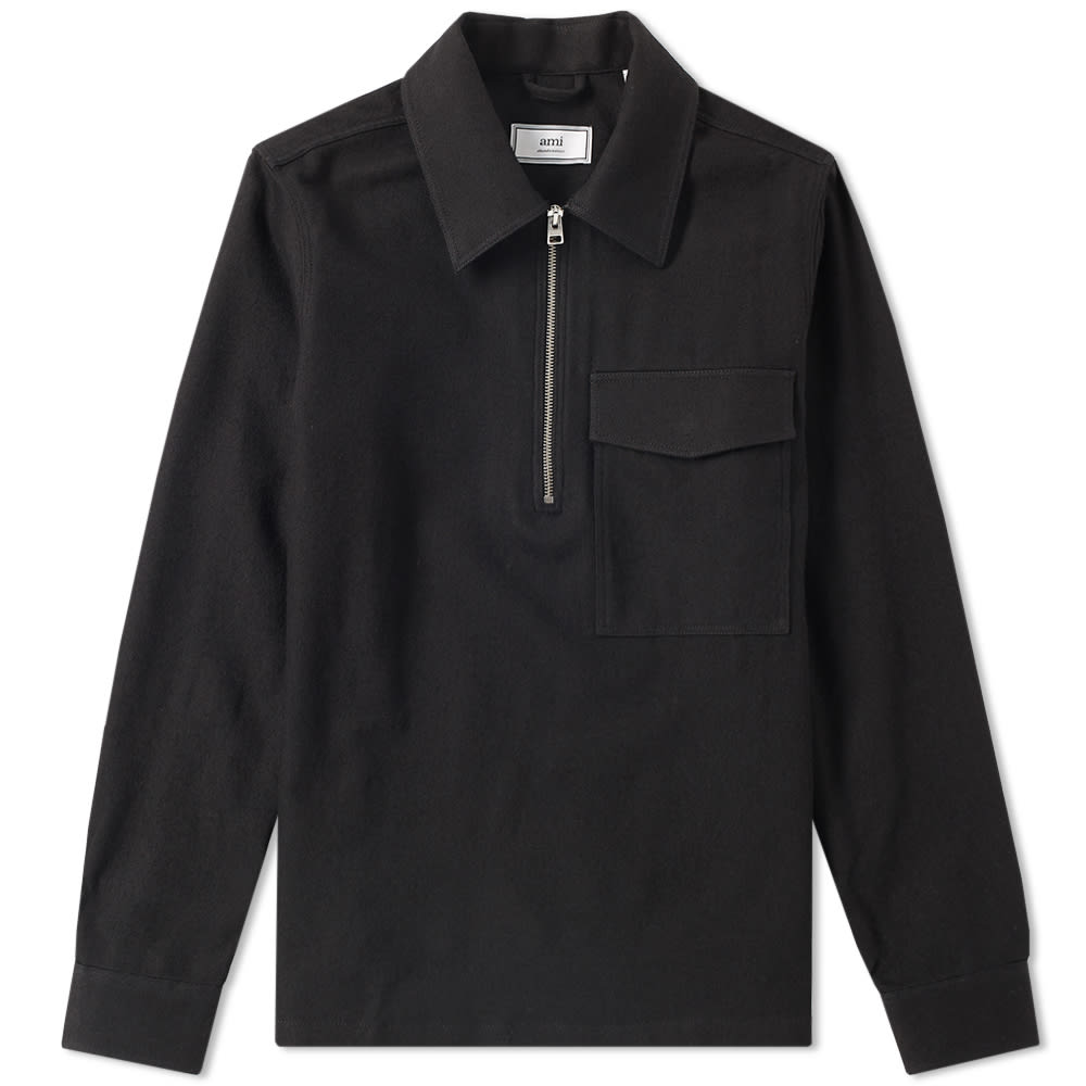 トップス Ami line zip tops Embroidered Ami Sweatshirt AMI Paris - Women and Men
