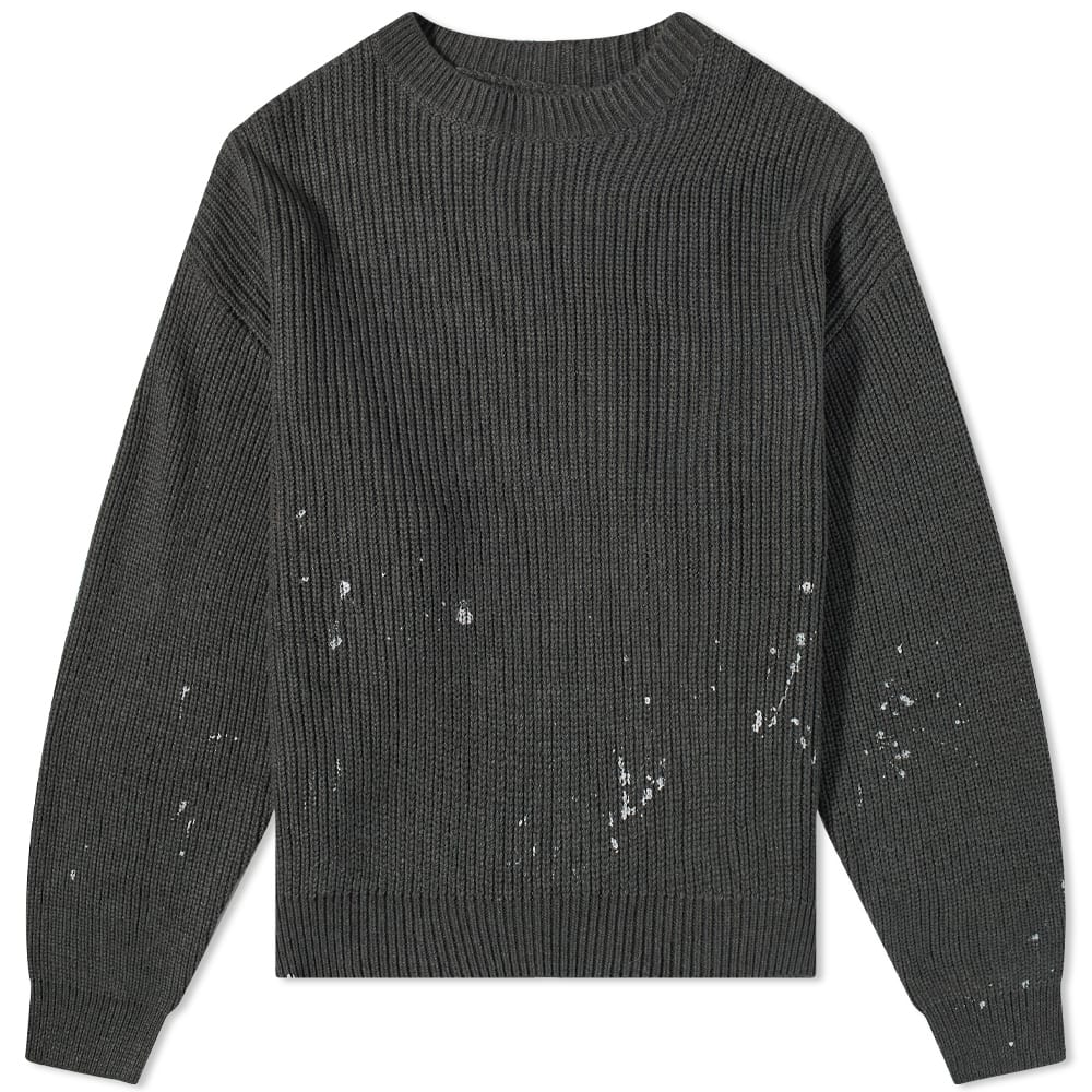 STAMPD Studio Cable Knit Sweat Charcoal END.