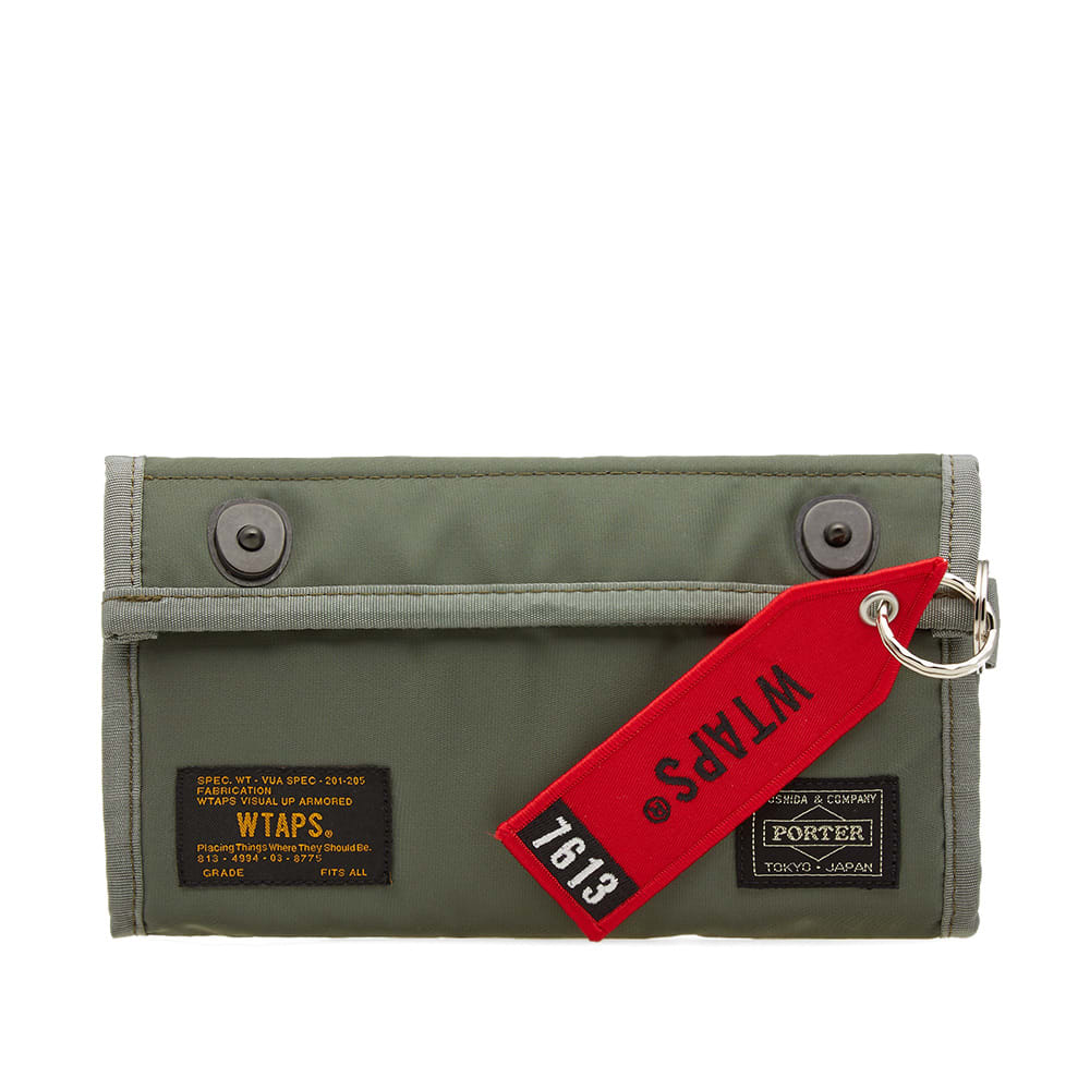 小物 16AW WTAPS PORTER WALLET OLIVE DRAB WTAPS x Porter Wallet Olive Drab | END. (TW)