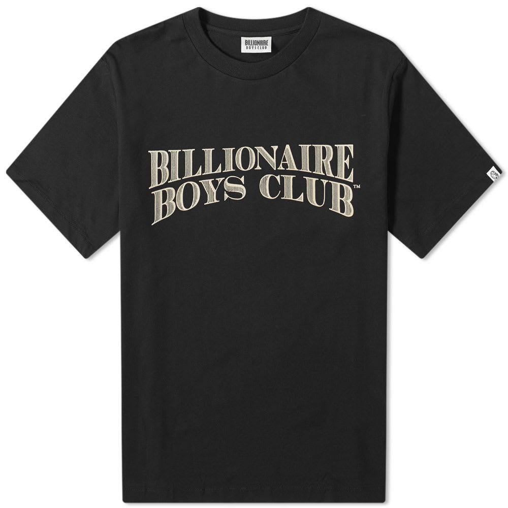 This soft slub tee from Billionaire Boys Club is detailed with the label’s logo in dollar bill typography, nodding to its "wealth is of the heart and mind, not the pocket" mantra. Look closely and you’ll also spot this season’s astronaut woven tabs – a commemoration of the 50th anniversary of the moon landings.100% CottonRibbed CrewneckPrinted Branding