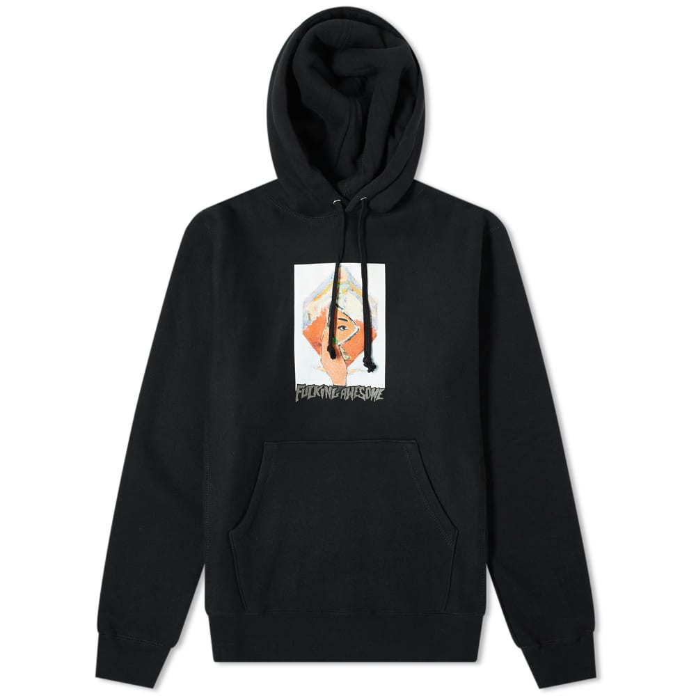 【FUCKING AWESOME】Fucking Awesome Dill Mirror Painting Tee Fucking Awesome Dill Mirror Painting Skate T-Shirt - Black