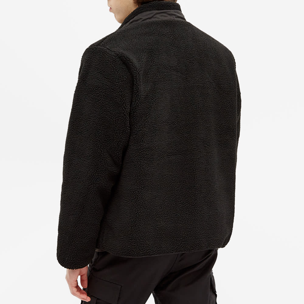 fleece down jacket
