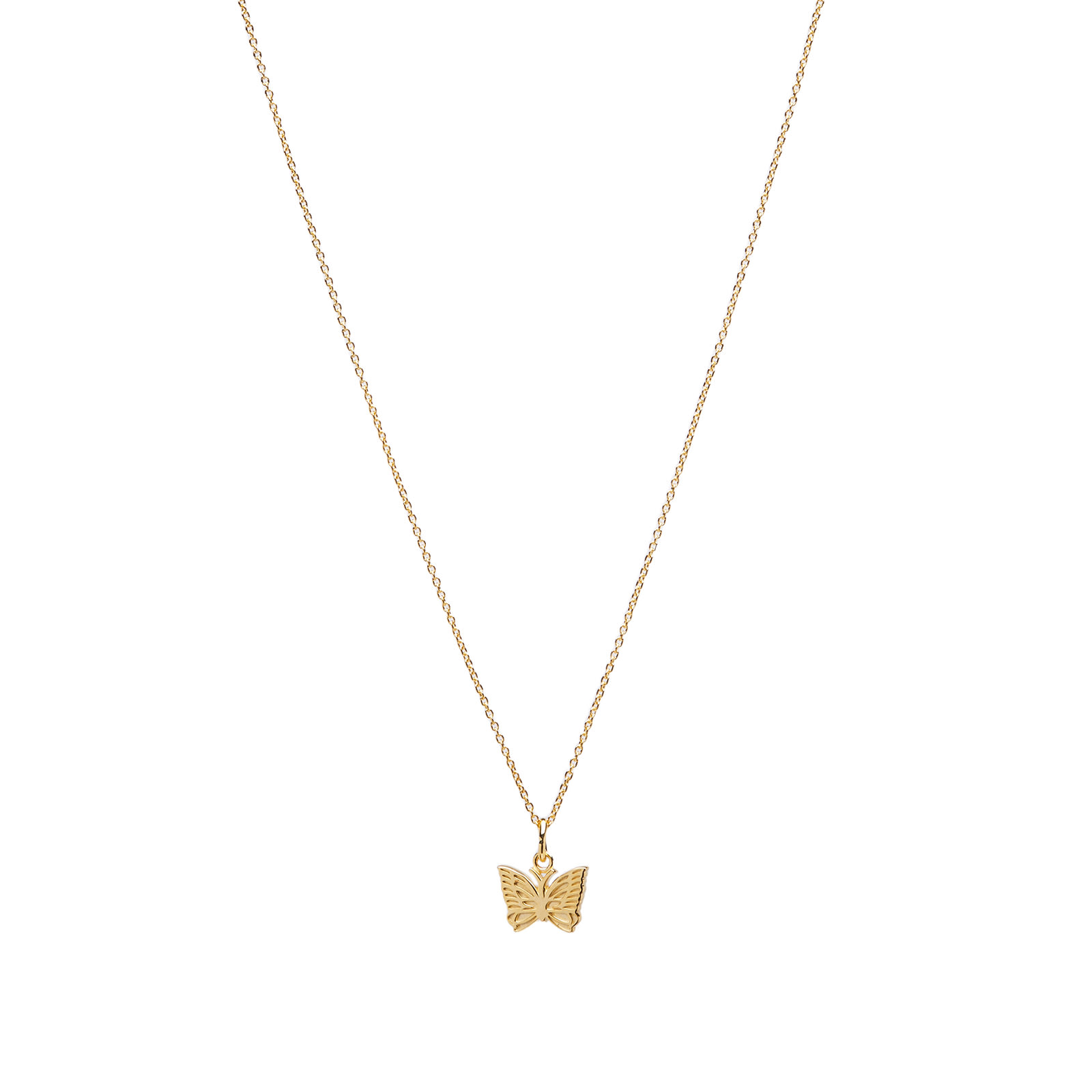 【Needles】送料/関税込 NS010 C-Papillon Papillon Necklace Silver C-Papillon Pendant Necklace by NEEDLES on Sale