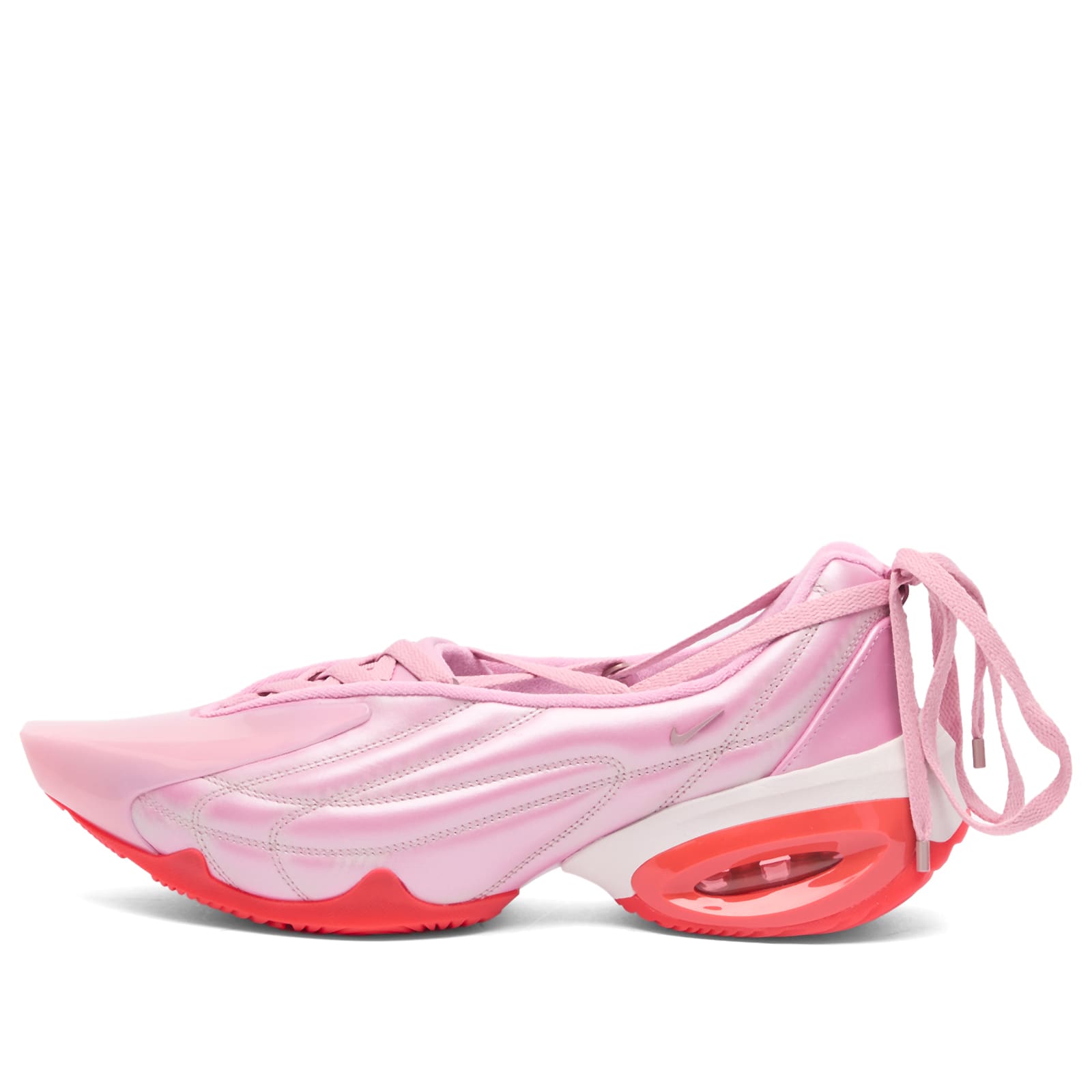 Nike Women's x KNWLS Air Max Muse Sneakers in Pink/Venice/Crimson - HV5872-600