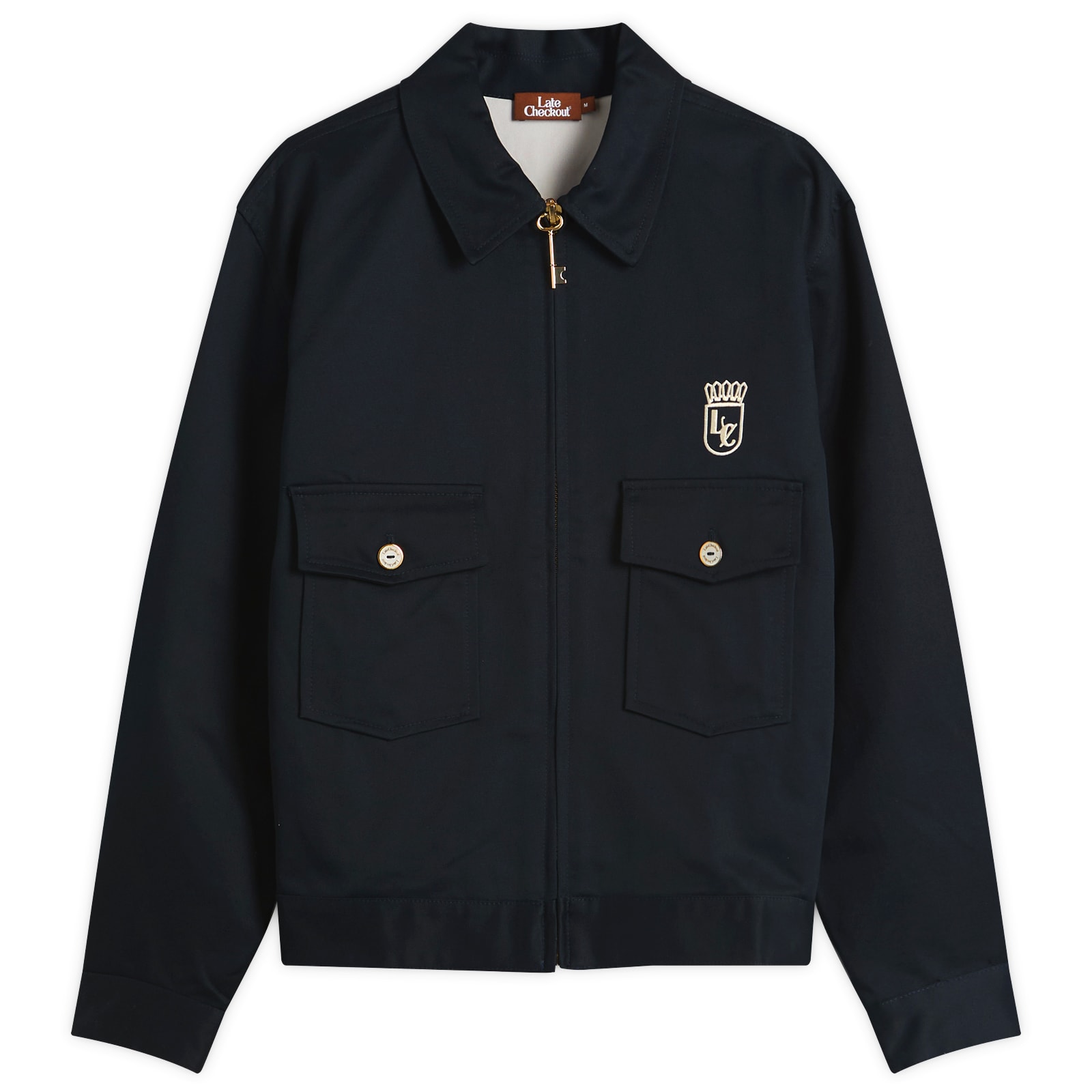 Late Checkout Men’s Navy Work Jacket