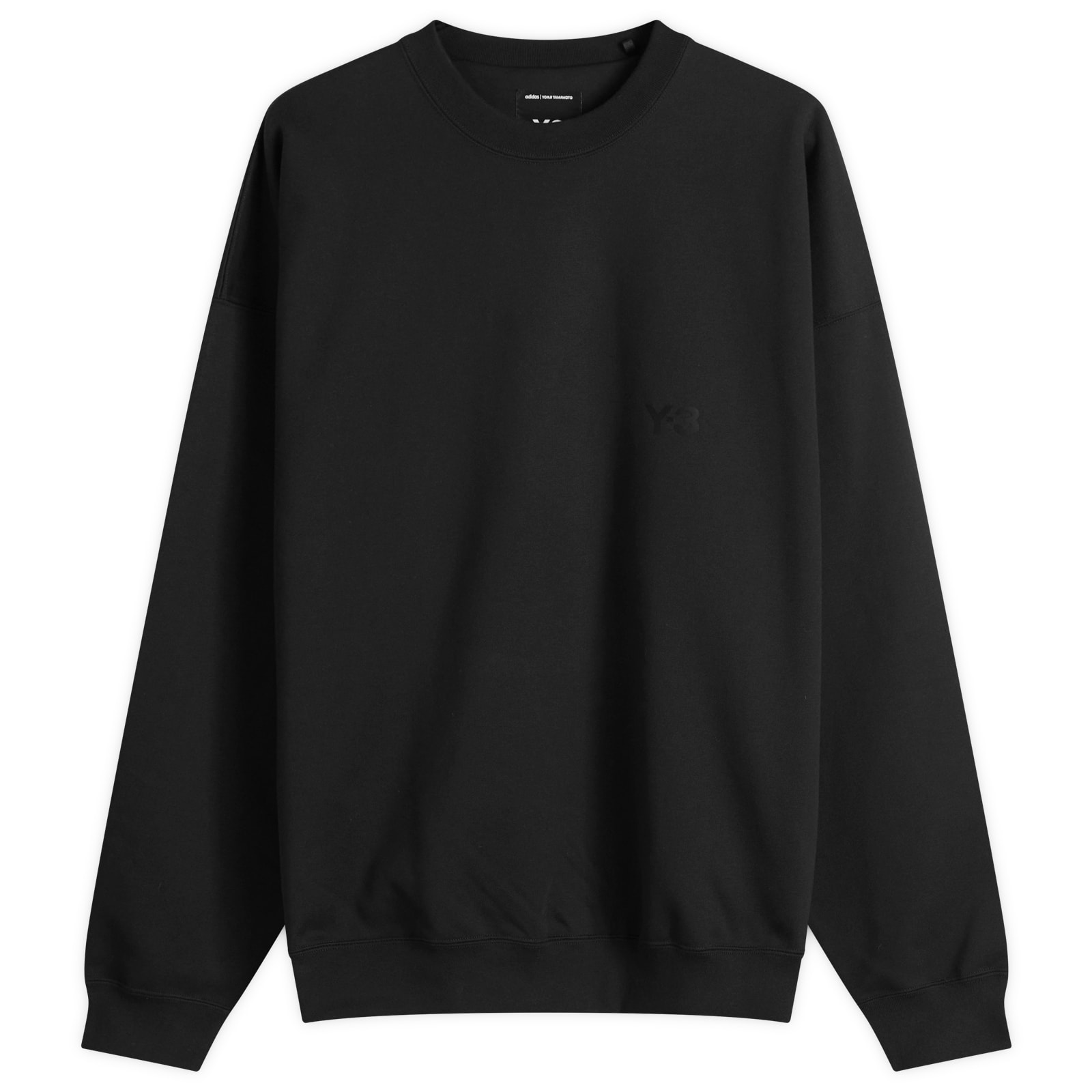 【送料関税込】Y-3 Core Logo Crew Sweat Y-3 Core Logo Crew Sweat Black | END. (JP)