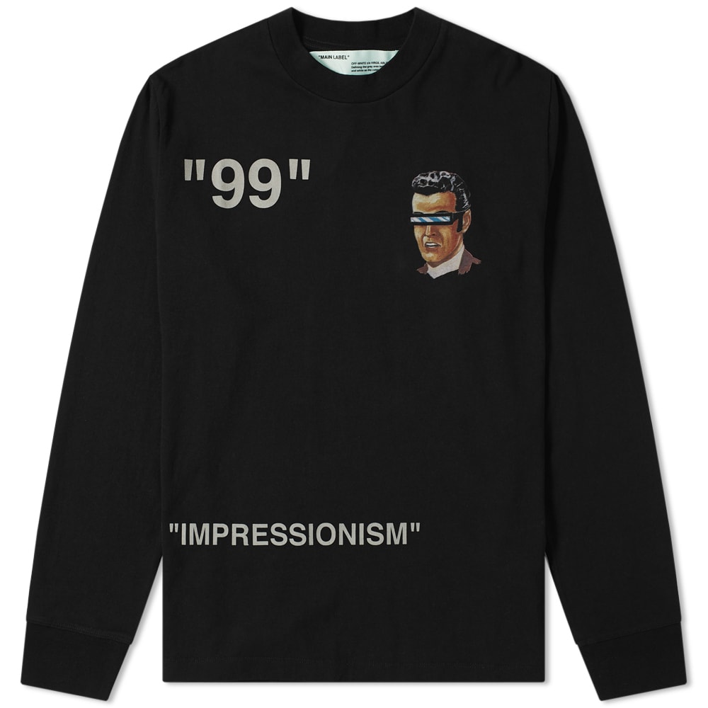 off white impressionism green