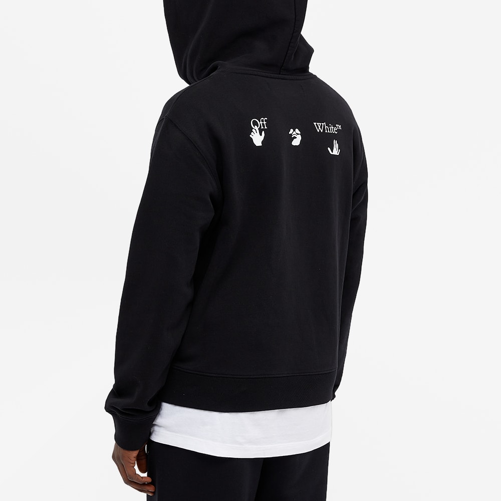 Off white big logo hoodie Clearance