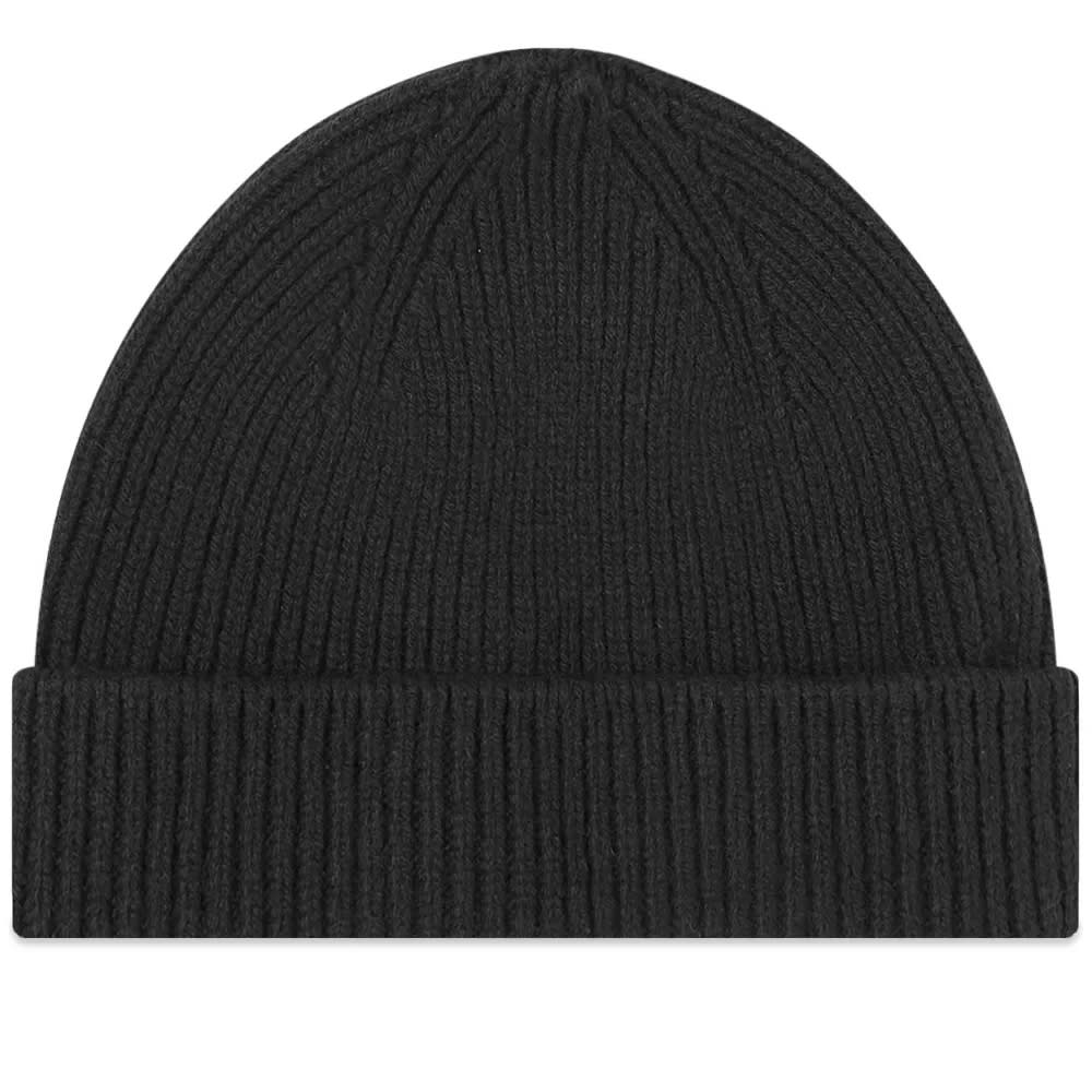 Organic Basics Recycled Cashmere Beanie Black END.