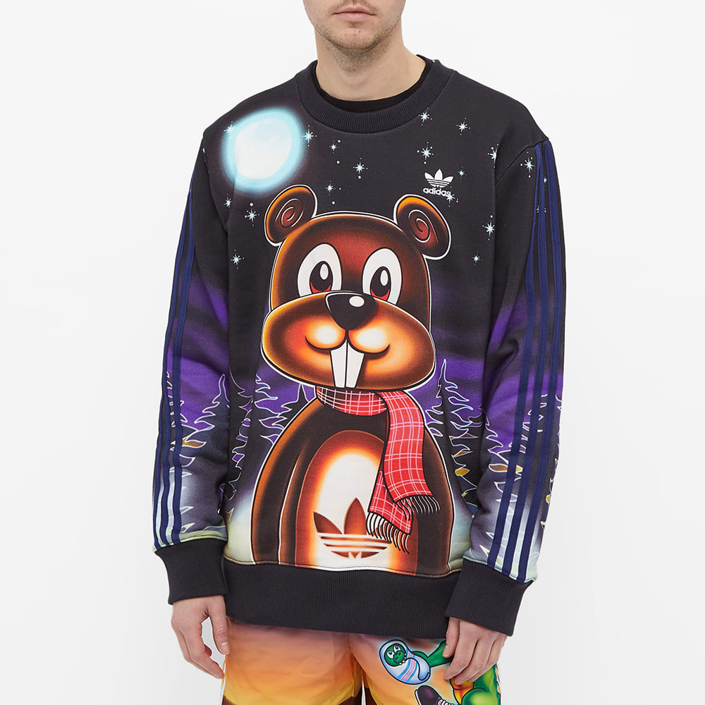 Adidas x Kerwin Frost Long Sleeve Thermal Tee Squirrel END. (FR)
