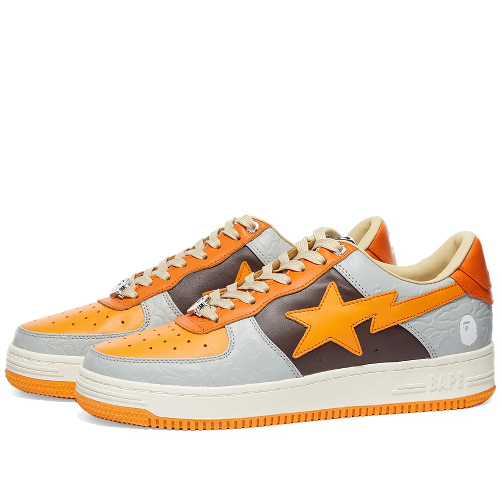 orange bapesta