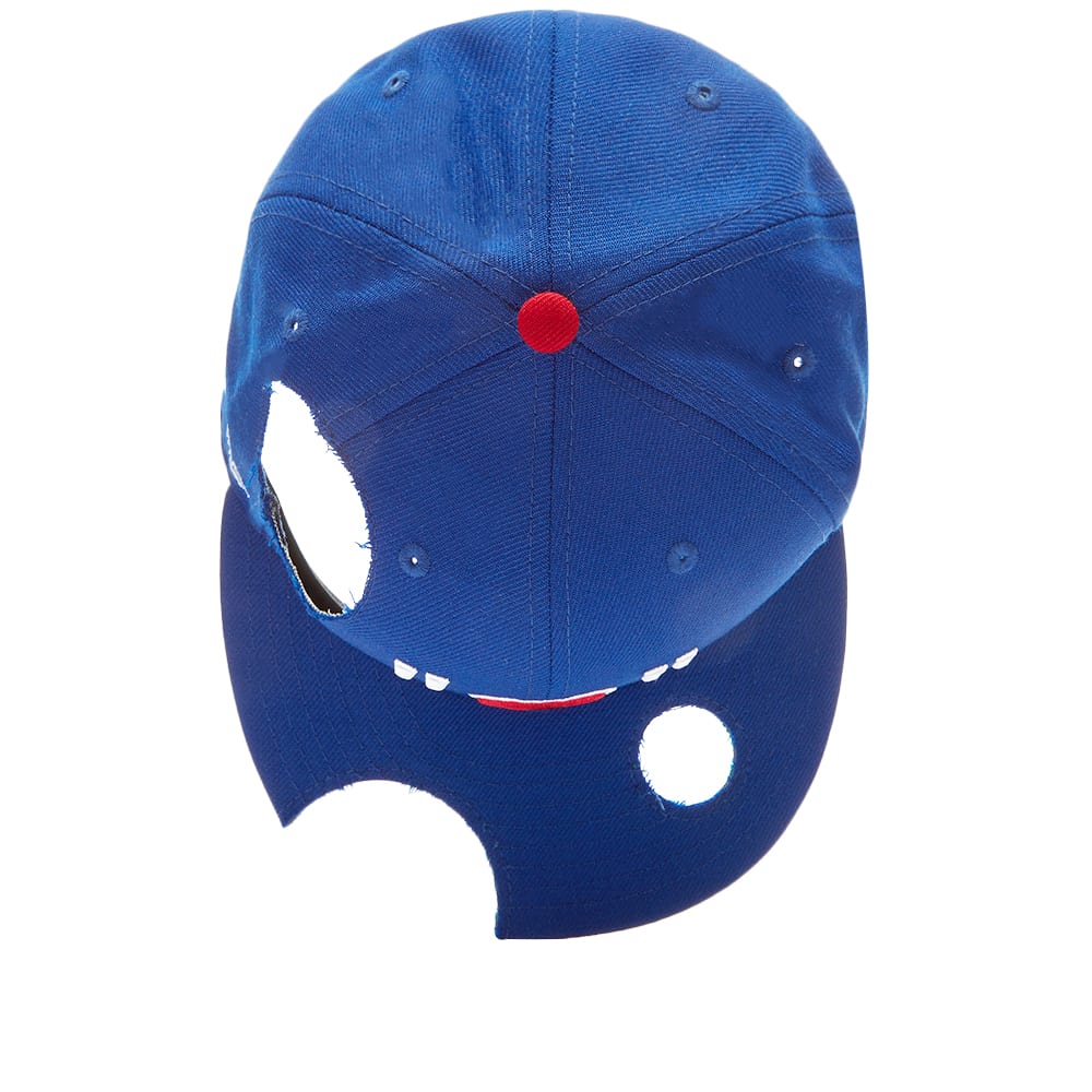 off white red cap