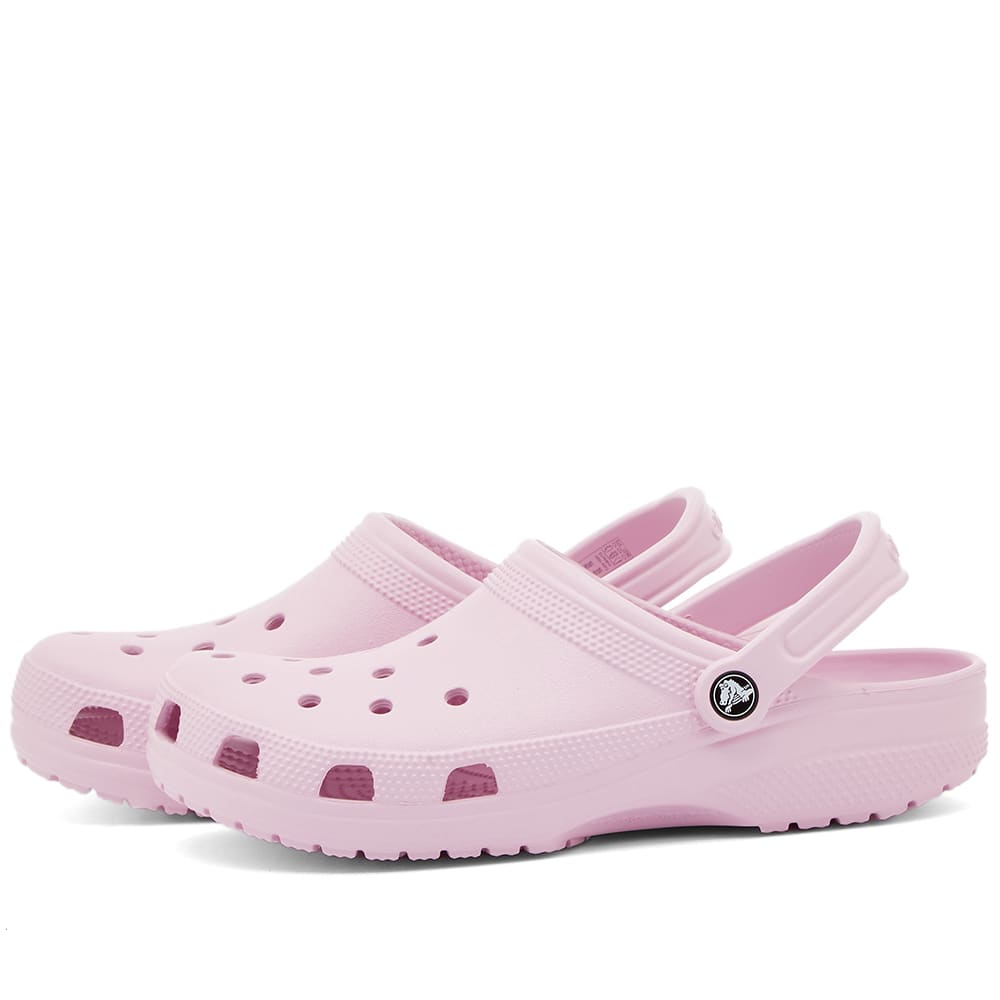 Pink Crocs