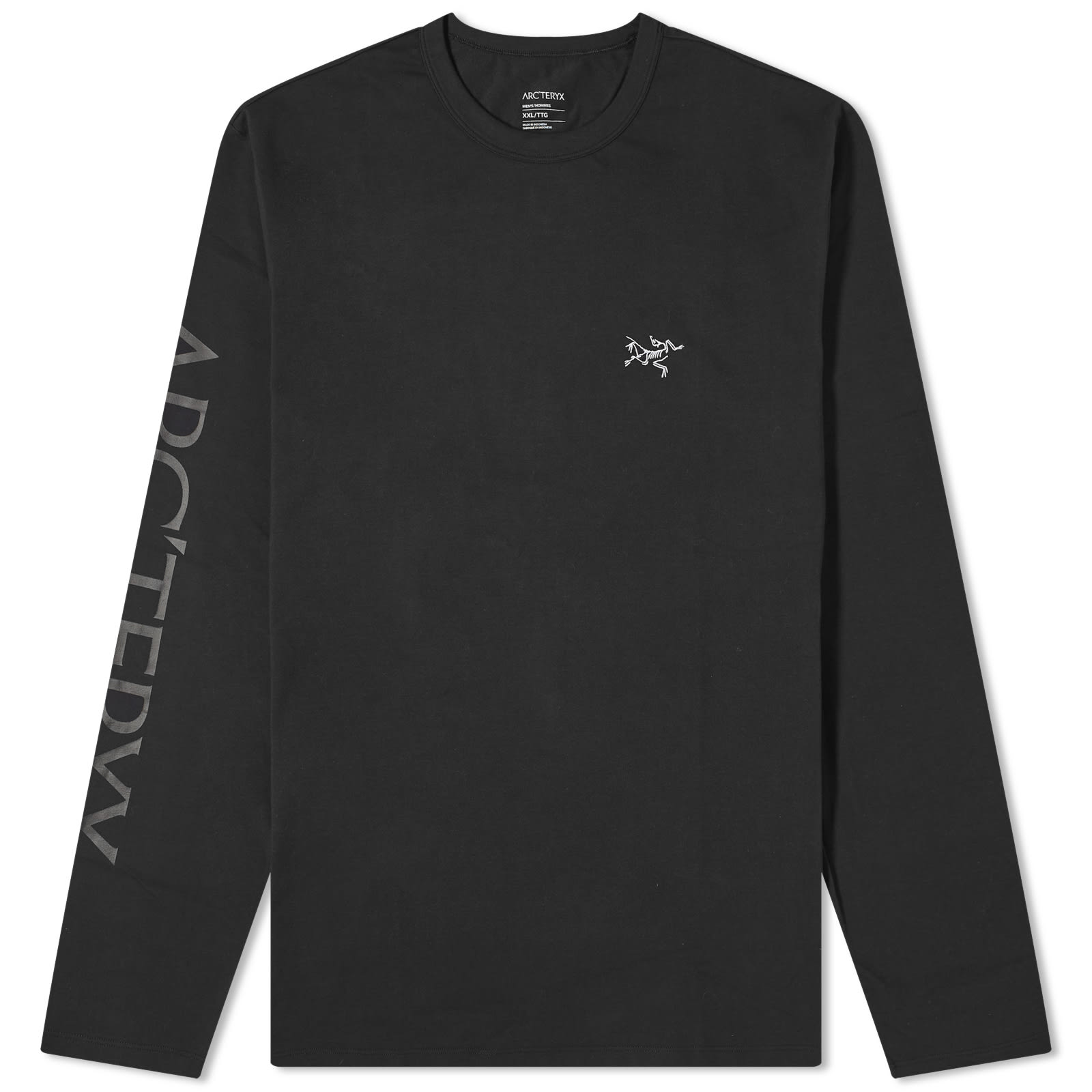 ARC'TERYX-CAPTIVE ARC'WORD LS SHIRT M BLACK - Hiking T-shirt