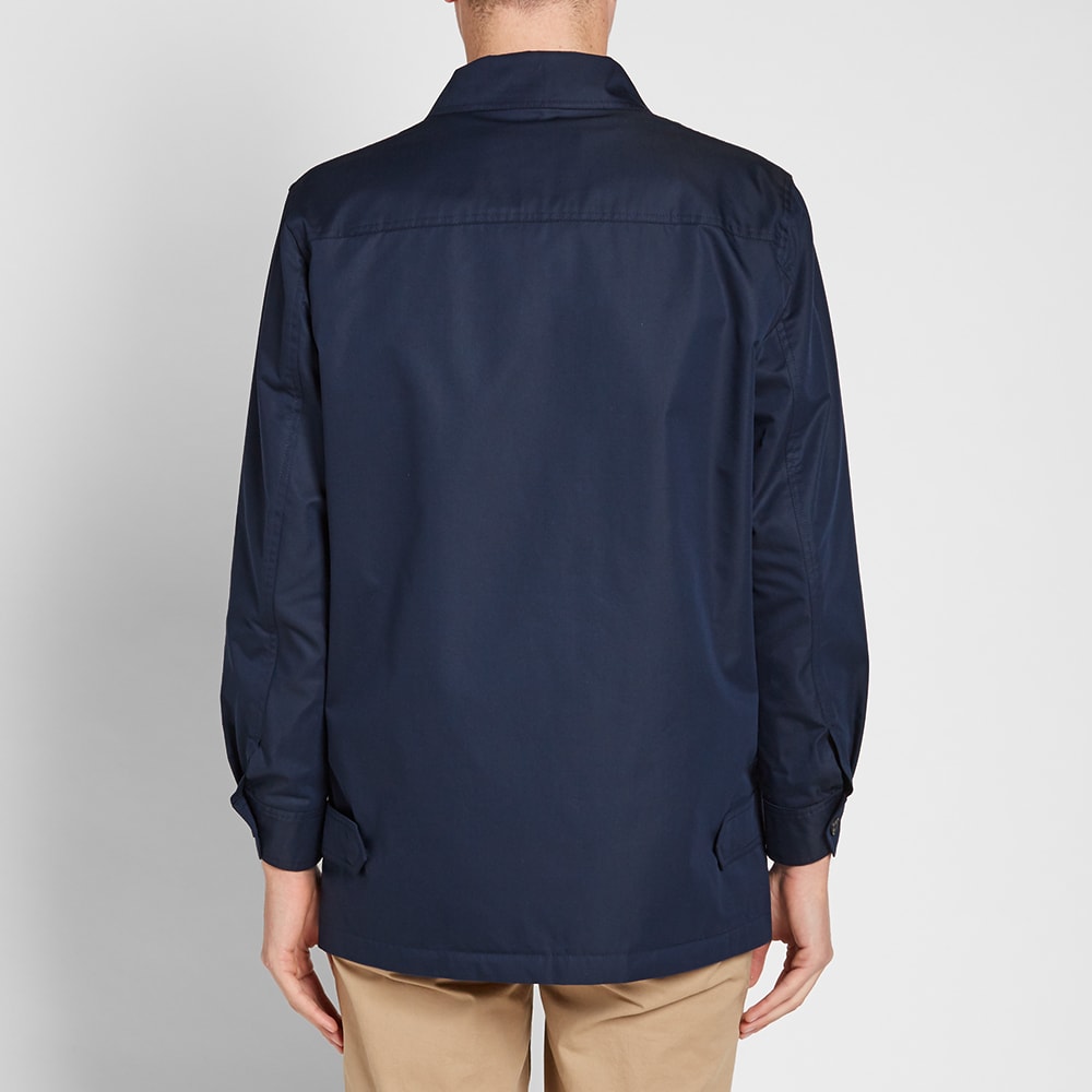 Mackintosh Cotton Shirt Jacket Navy | END. (Europe)