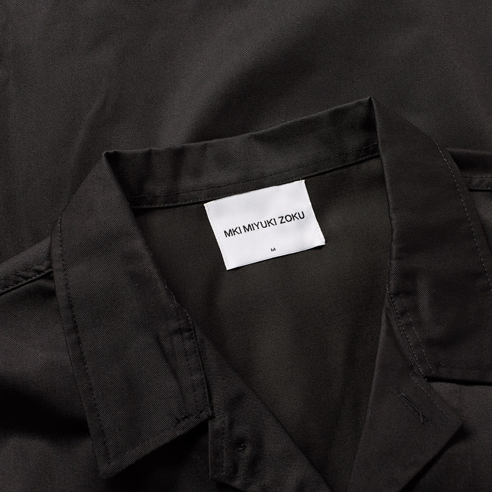 MKI Logo BDU Overshirt Black | END.