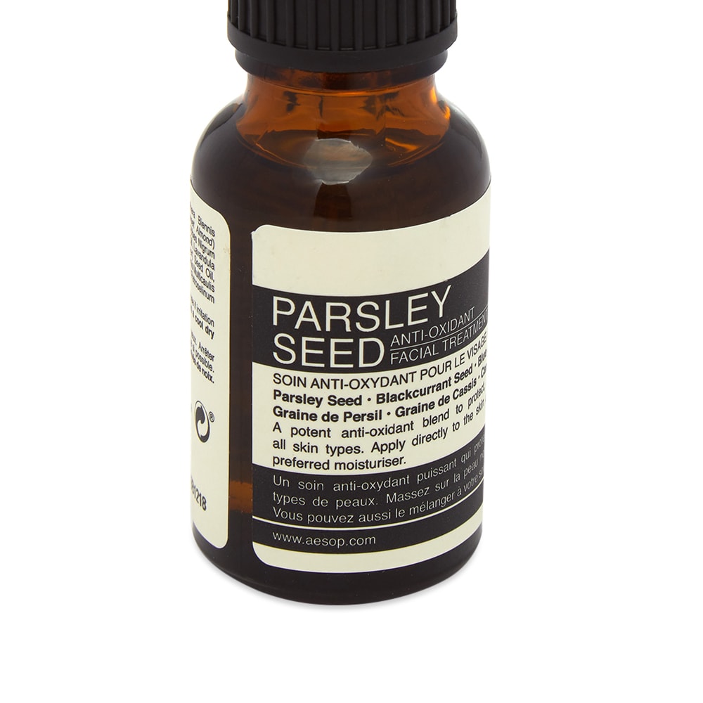 Aesop Parsley Seed AntiOxidant Facial Treatment 15ml END. (KR)