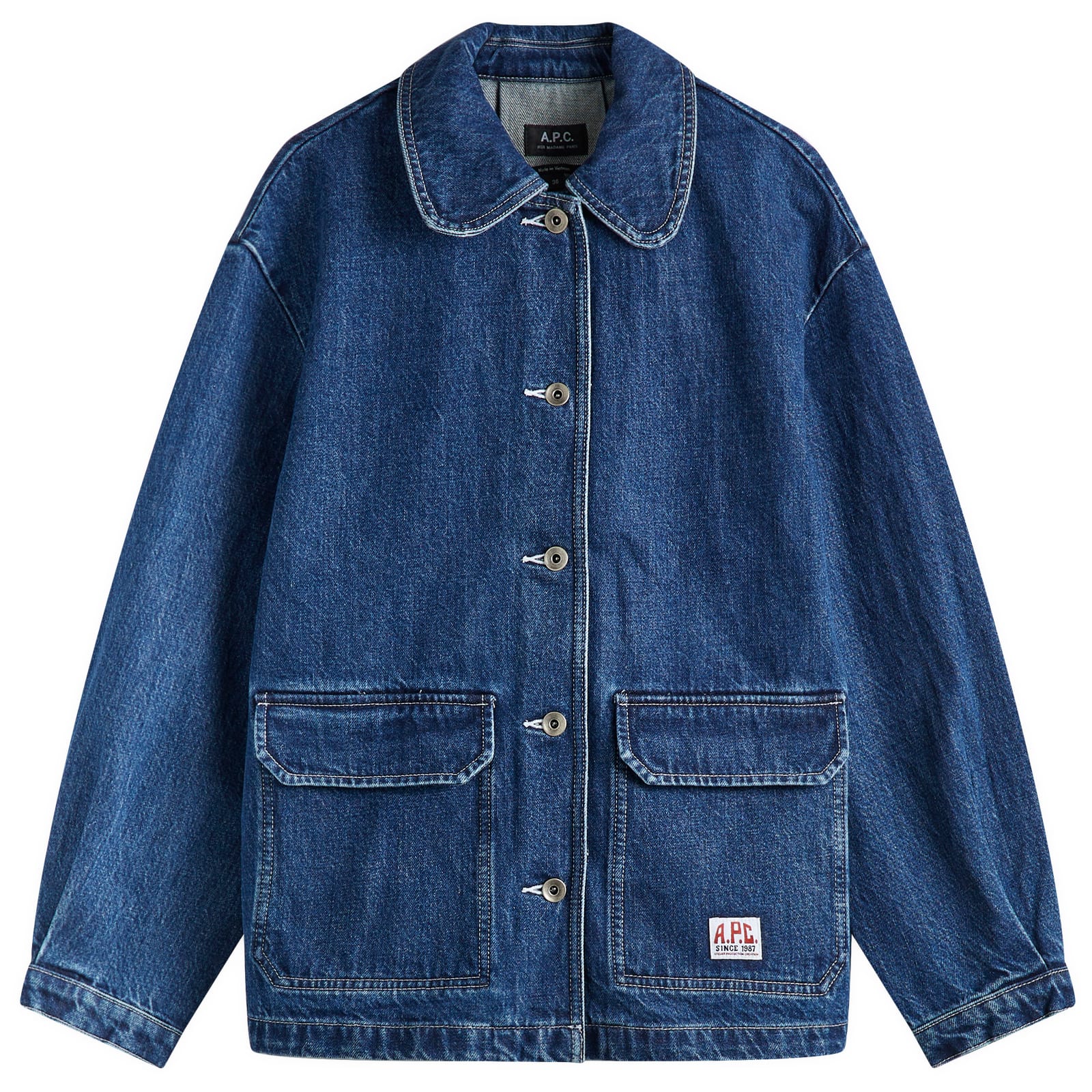 ジャケット A.P.C. Women Jackets COHFCF02905 IAL BLUE Womens jacket · Long Suit jacket · Blazer · Tailored jacket