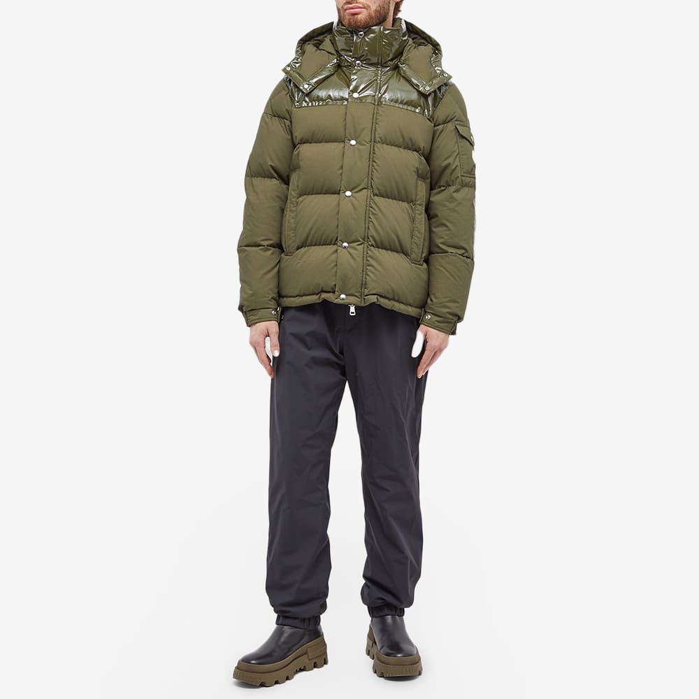 Moncler Chardon Mixed Media Down Jacket Green END. (KR)