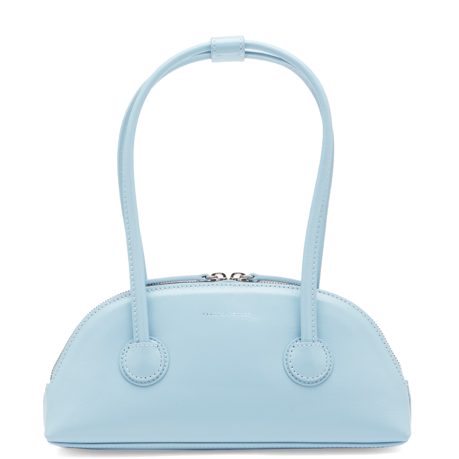 ☆MARGE SHERWOOD☆ BESSETTE SHOULDERcream glossy plain MARGESHERWOOD Bessette Shoulder Bag Blue Dream Glossy Plain