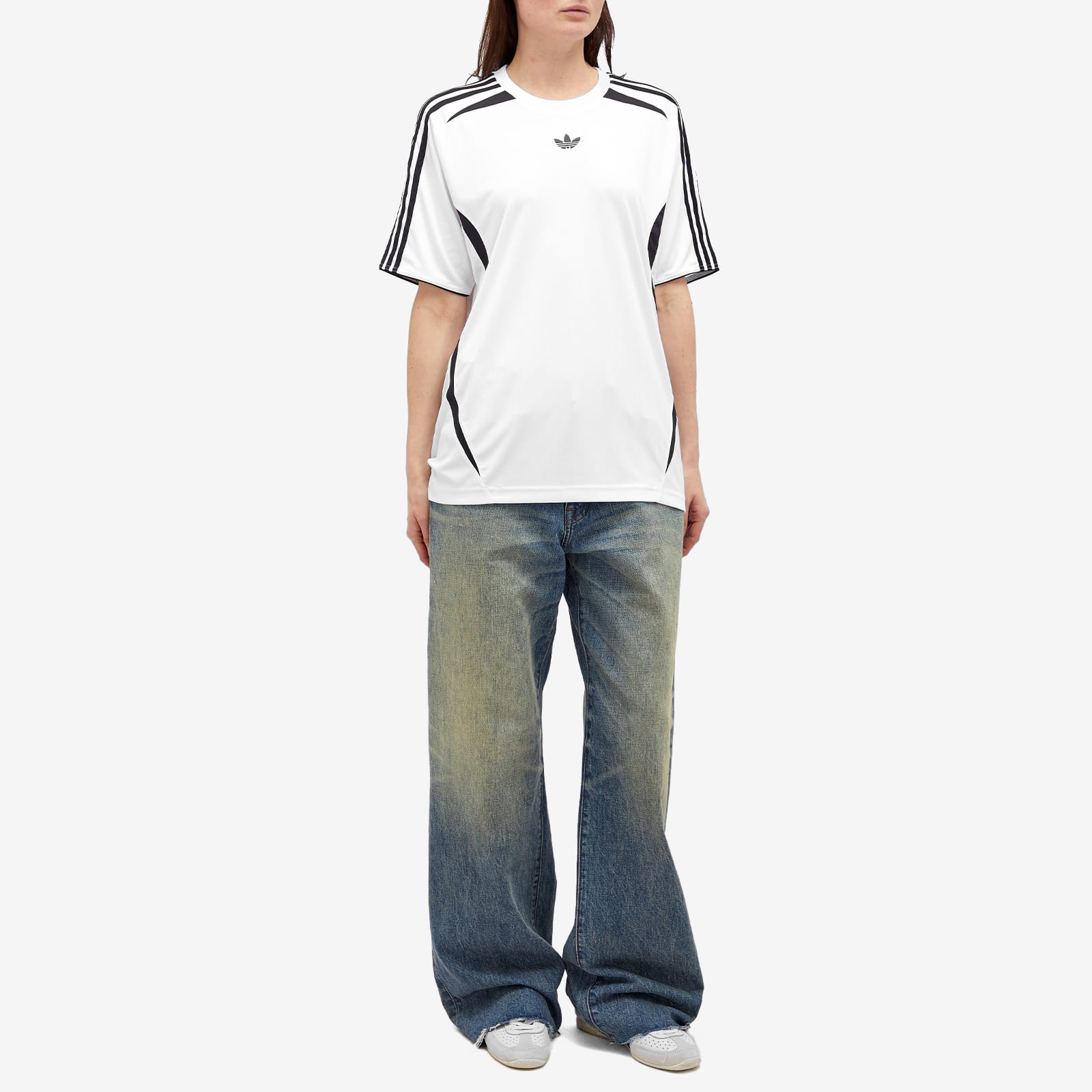 ★★Adairs★★ Team Geist Tee White Black JP1113 ADIDAS TEAMGEIST TEE T-shirt JP1113 Men's White