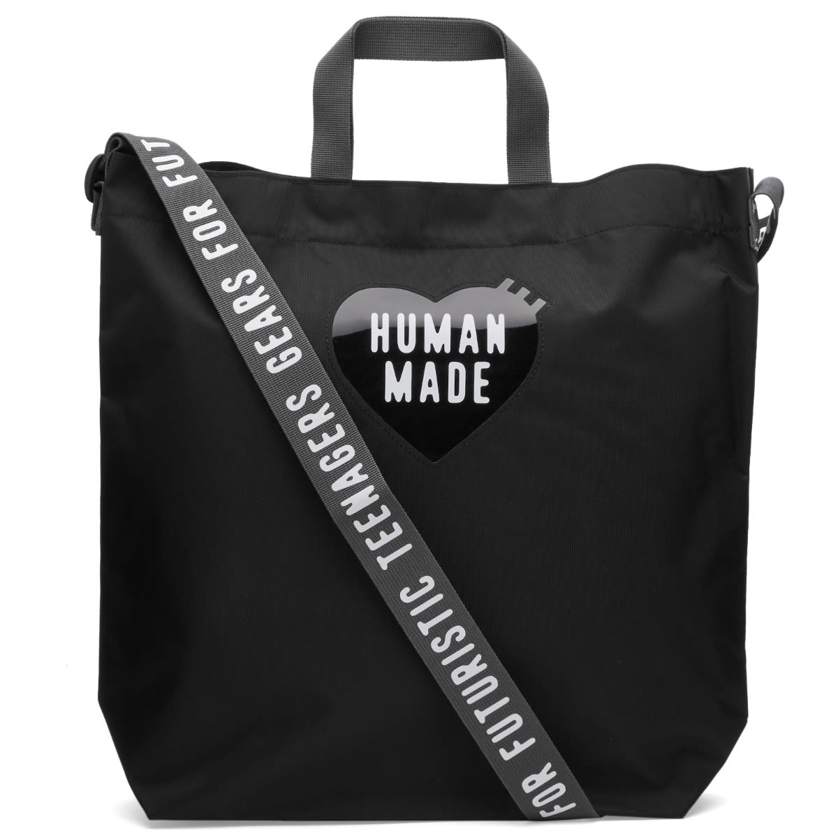 【F】Human Made Leather Tote Bag Human Made Leather Tote Brown HM28GD021 – Laced