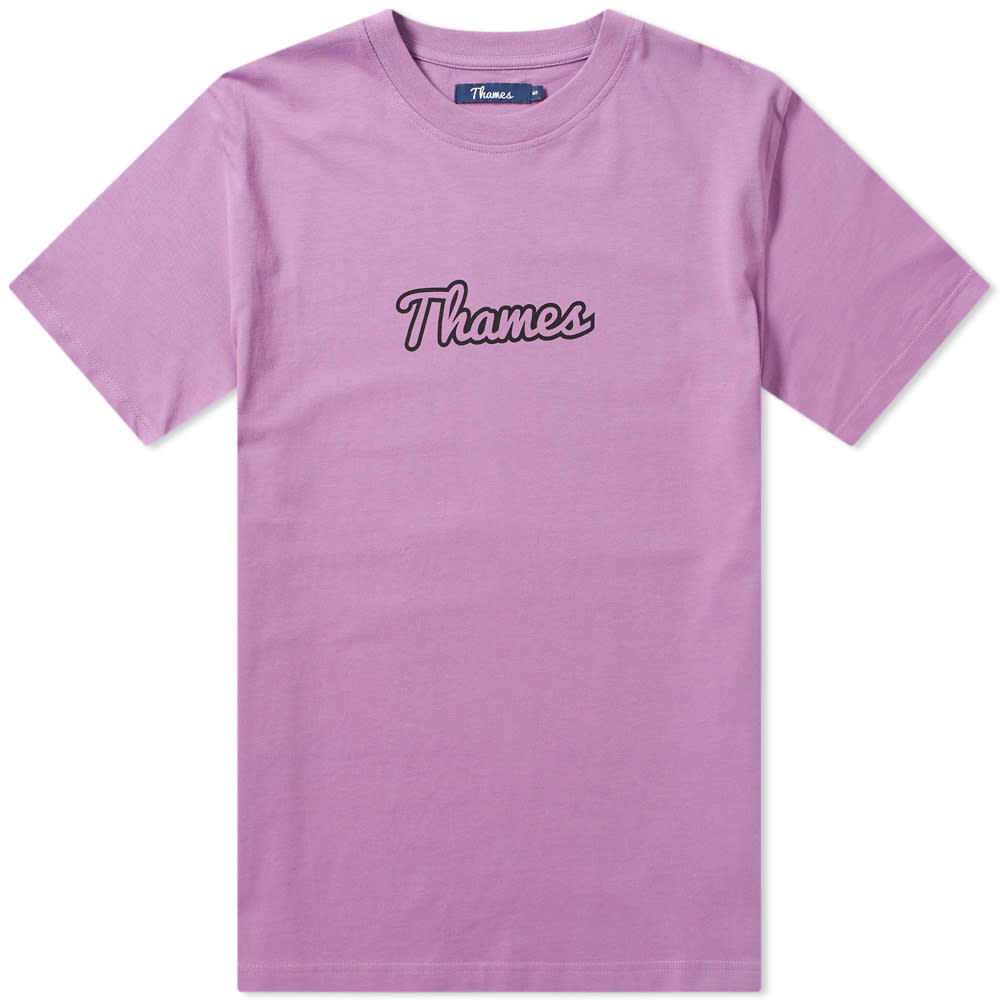 Thames Logo Tee Lilac | END.