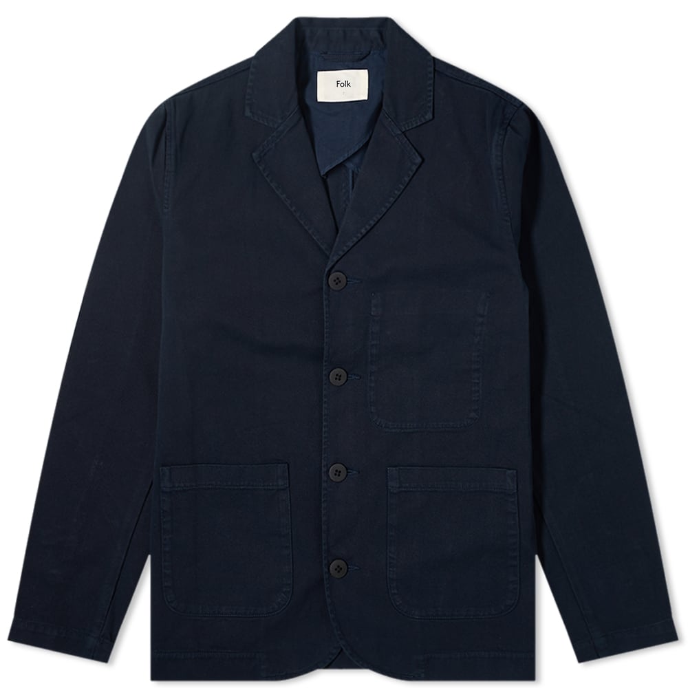 Folk Patch Pocket Blazer Navy END. (ES)