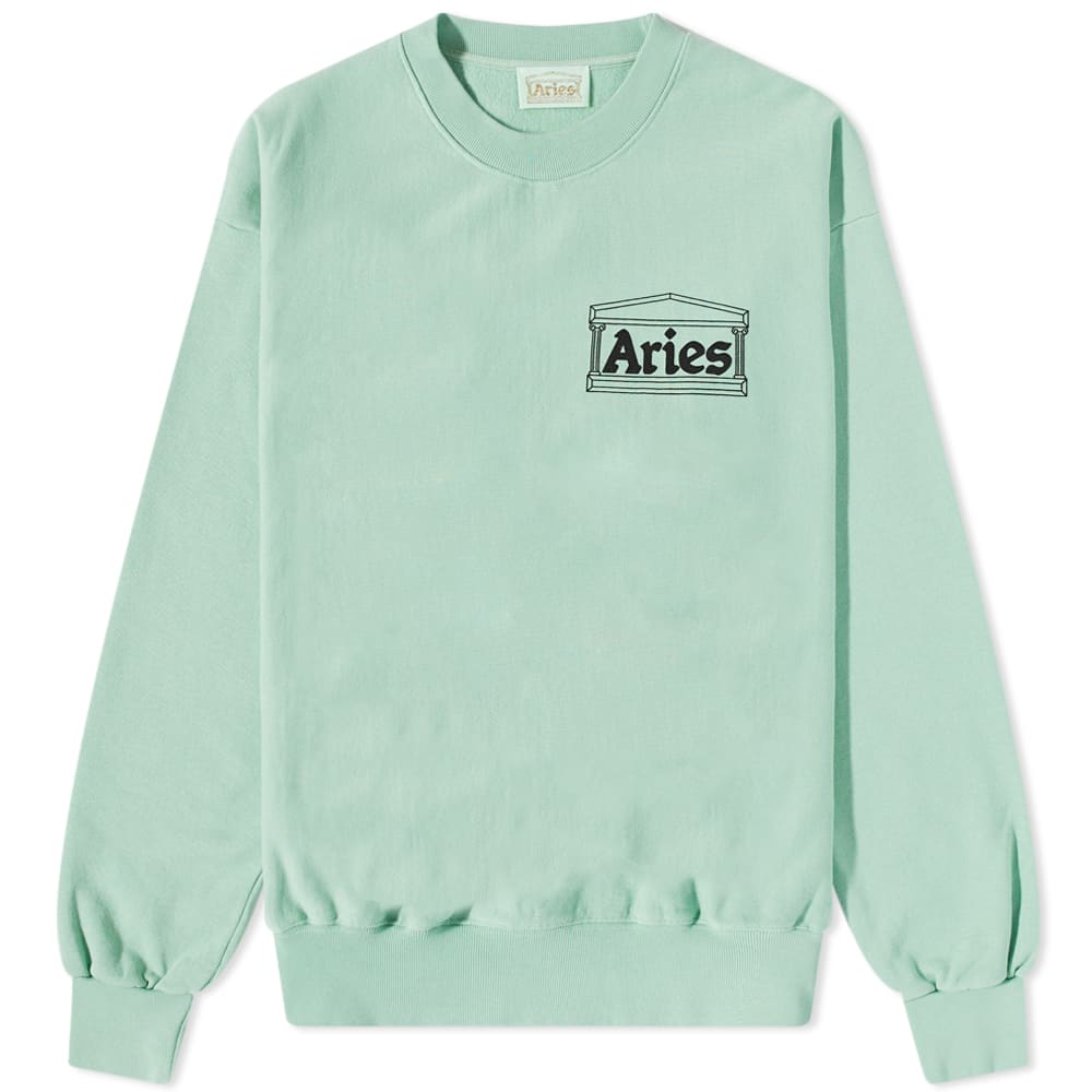 ★ARIES★ Premium Temple Sweatshirt Aqua STAR20000AQU STAR20 Green Aries Arise Premium Temple Crewneck | SVD