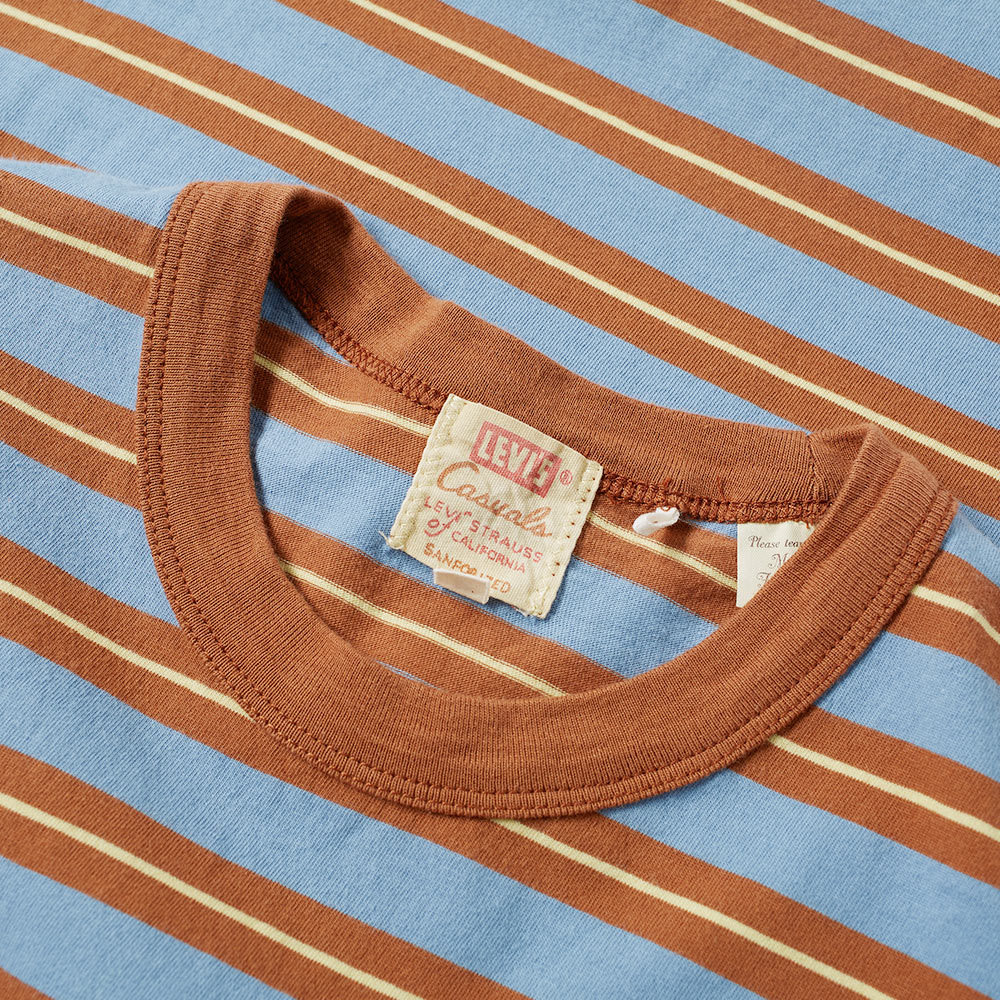 T-shirt Levi's Vintage Clothing – Style Années 1960 – Taille M, Couleur Beige, Neuf