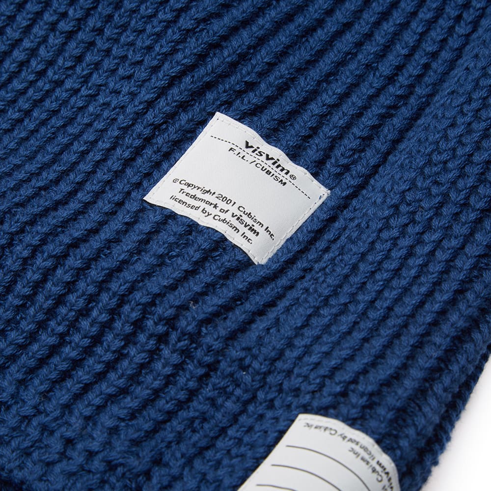 Visvim Cotton Knit Beanie Blue | END. (CA)