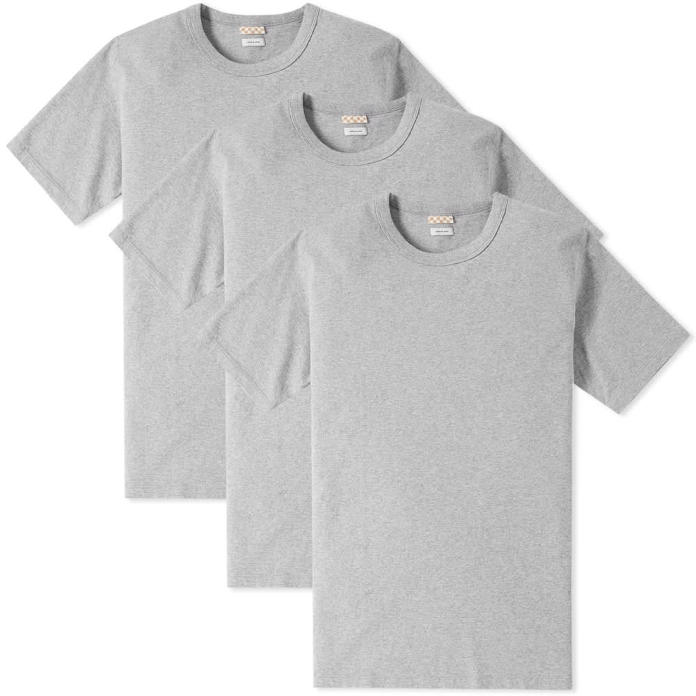 Visvim Sublig Crew Tee - 3 Pack Grey | END. (US)