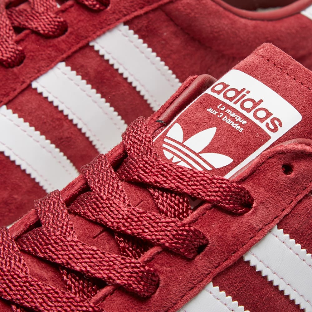 adidas campus burgundy