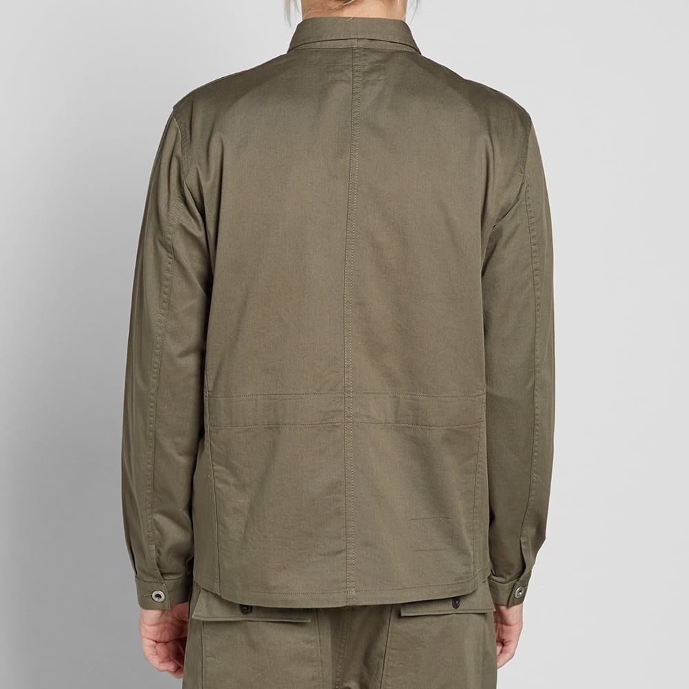 Universal Works Military Work Shirt Olive Twill | END. (US)