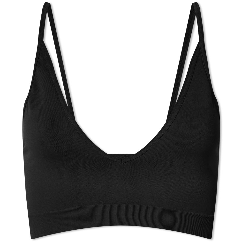 Rick Owens Knit V Bra Black END. (US)