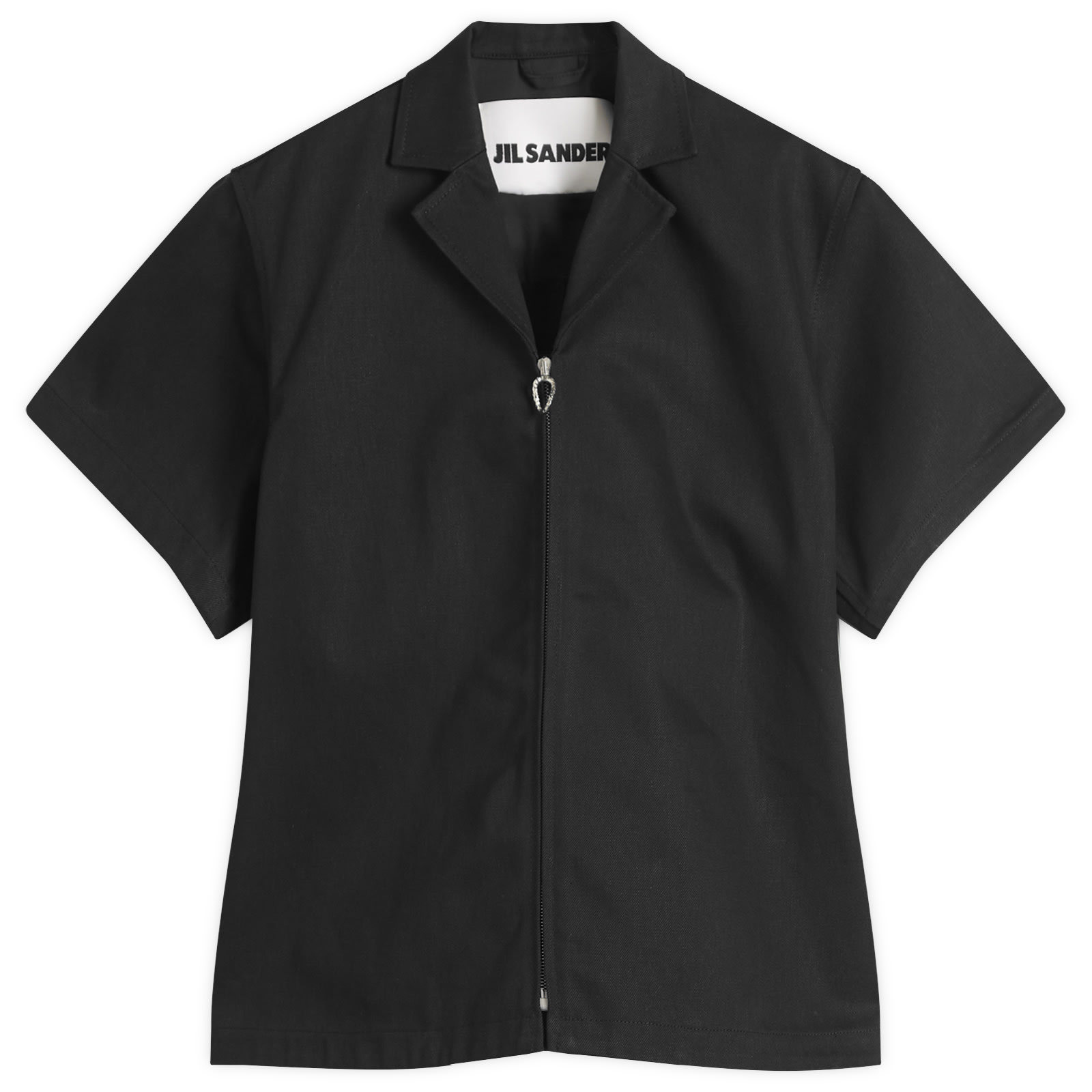 【送料関税込】Jil Sander Zip Front Short Sleeve Jacket Jil Sander Zip Front Short Sleeve Jacket Black | END. (CA)